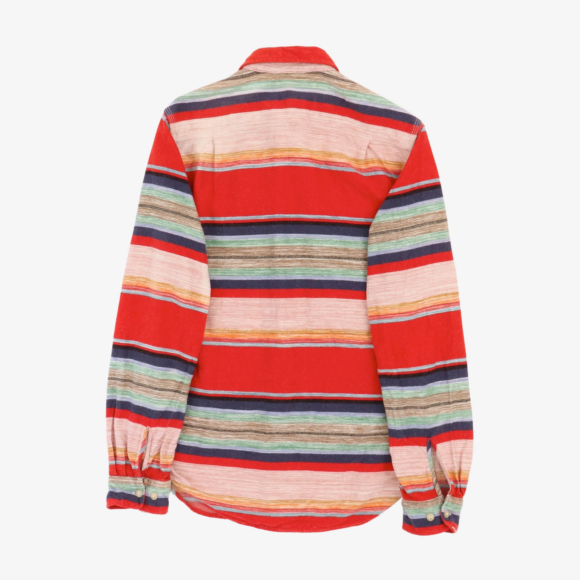 Aztec Stripe Flannel Work Shirt