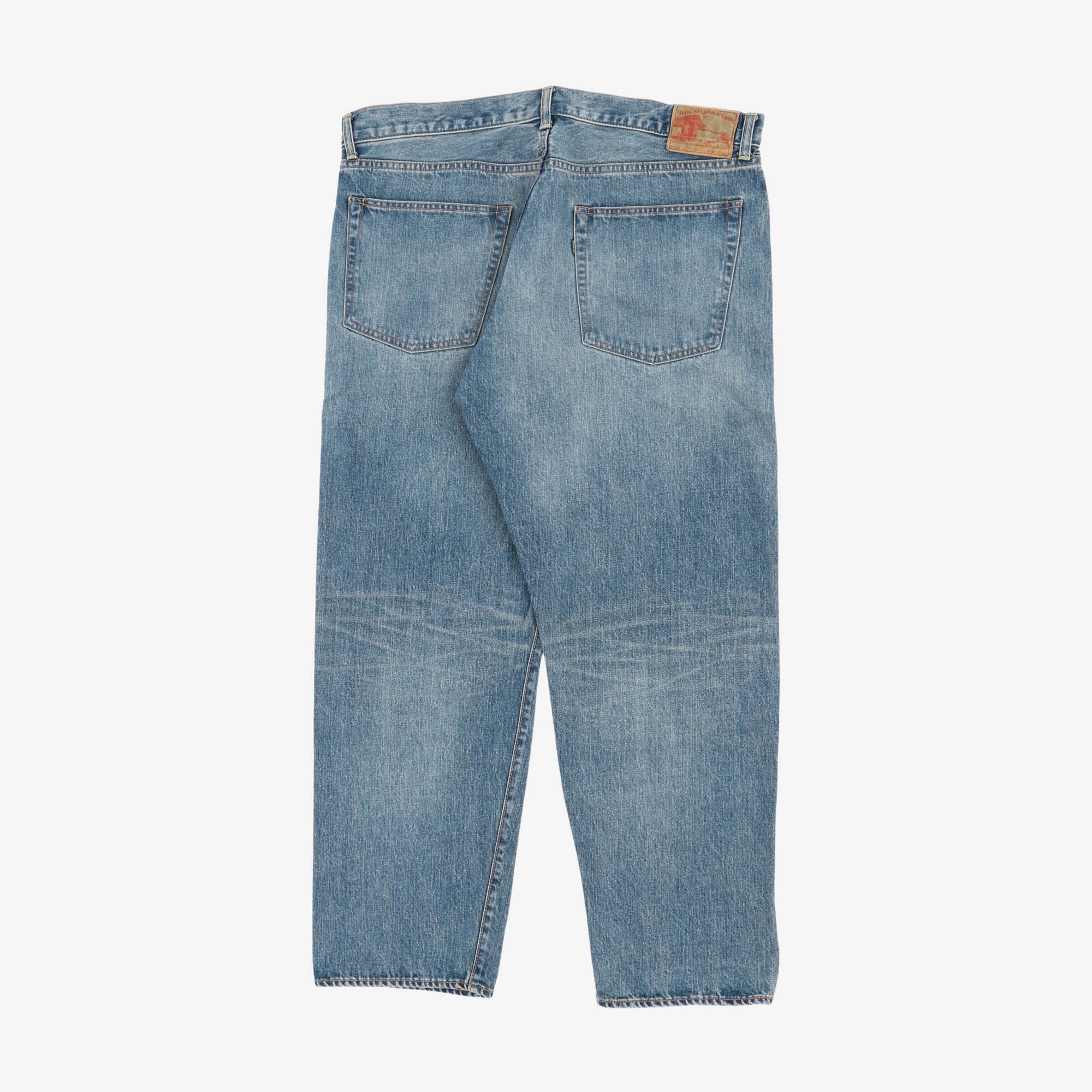 F160 66 Used Wash Selvedge Jeans (38W X 29.5L)