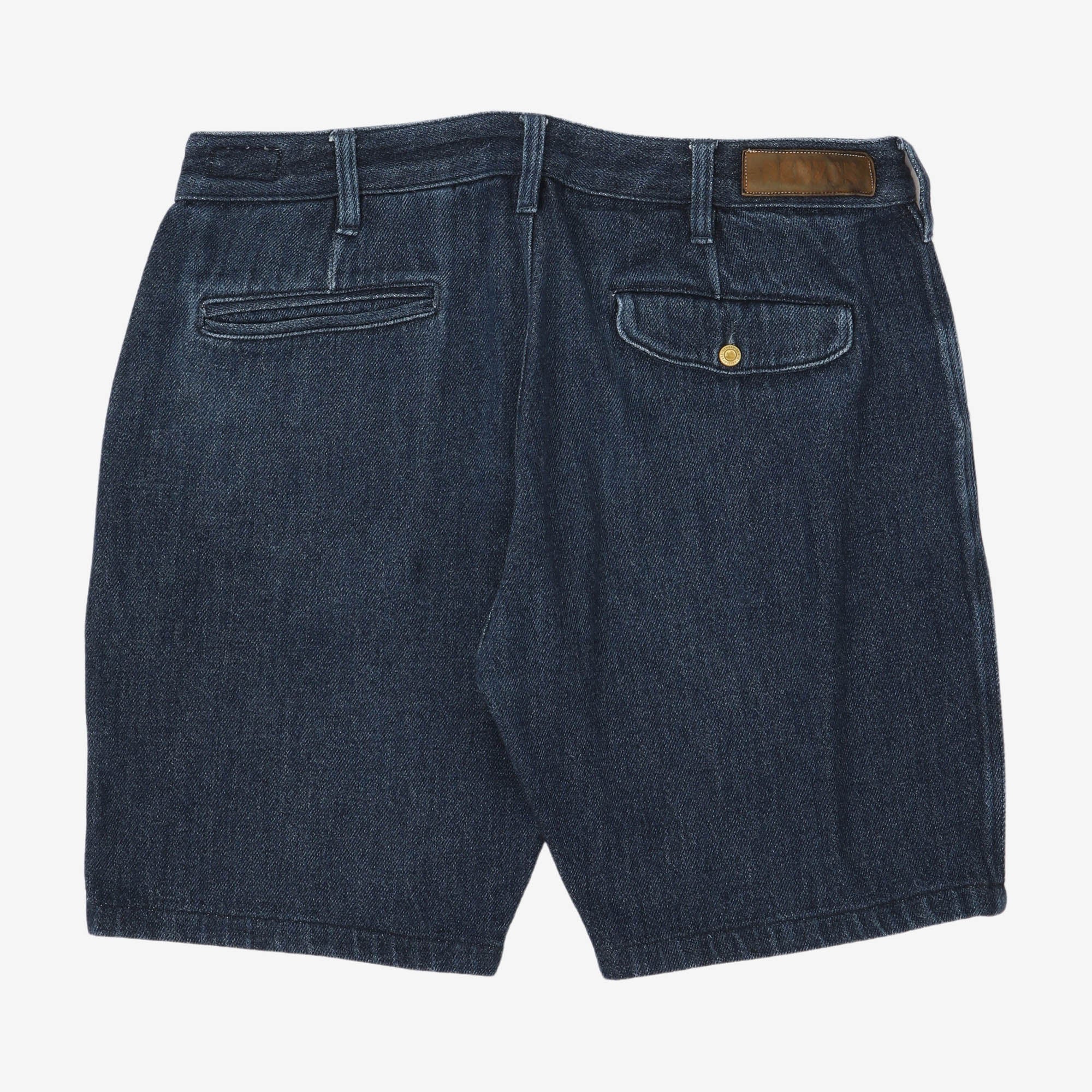 12.5oz Relaxed Loose Weave Denim Shorts (35W)