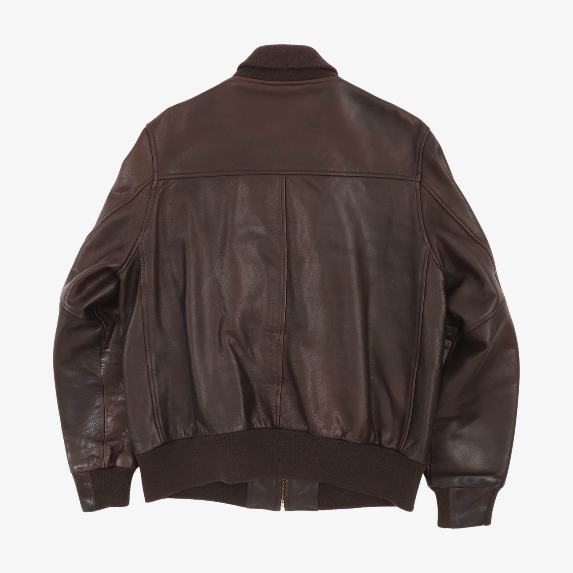 Ashbury Leather Baseball Jacket