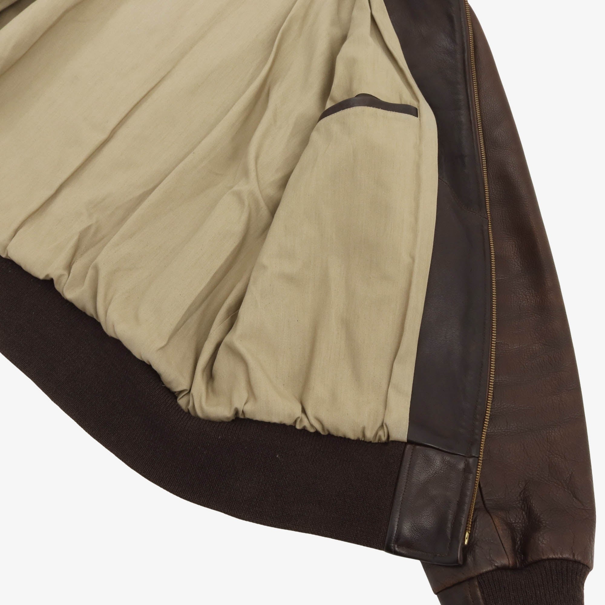 Ashbury Leather Baseball Jacket