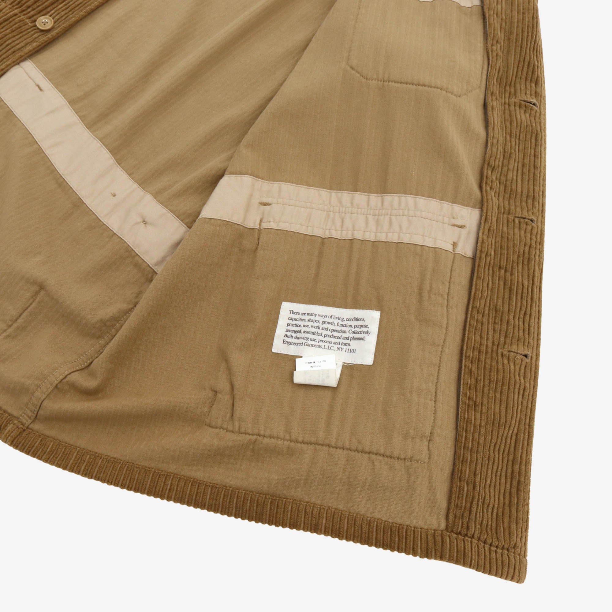 Corduroy Suffolk Shirt Jacket