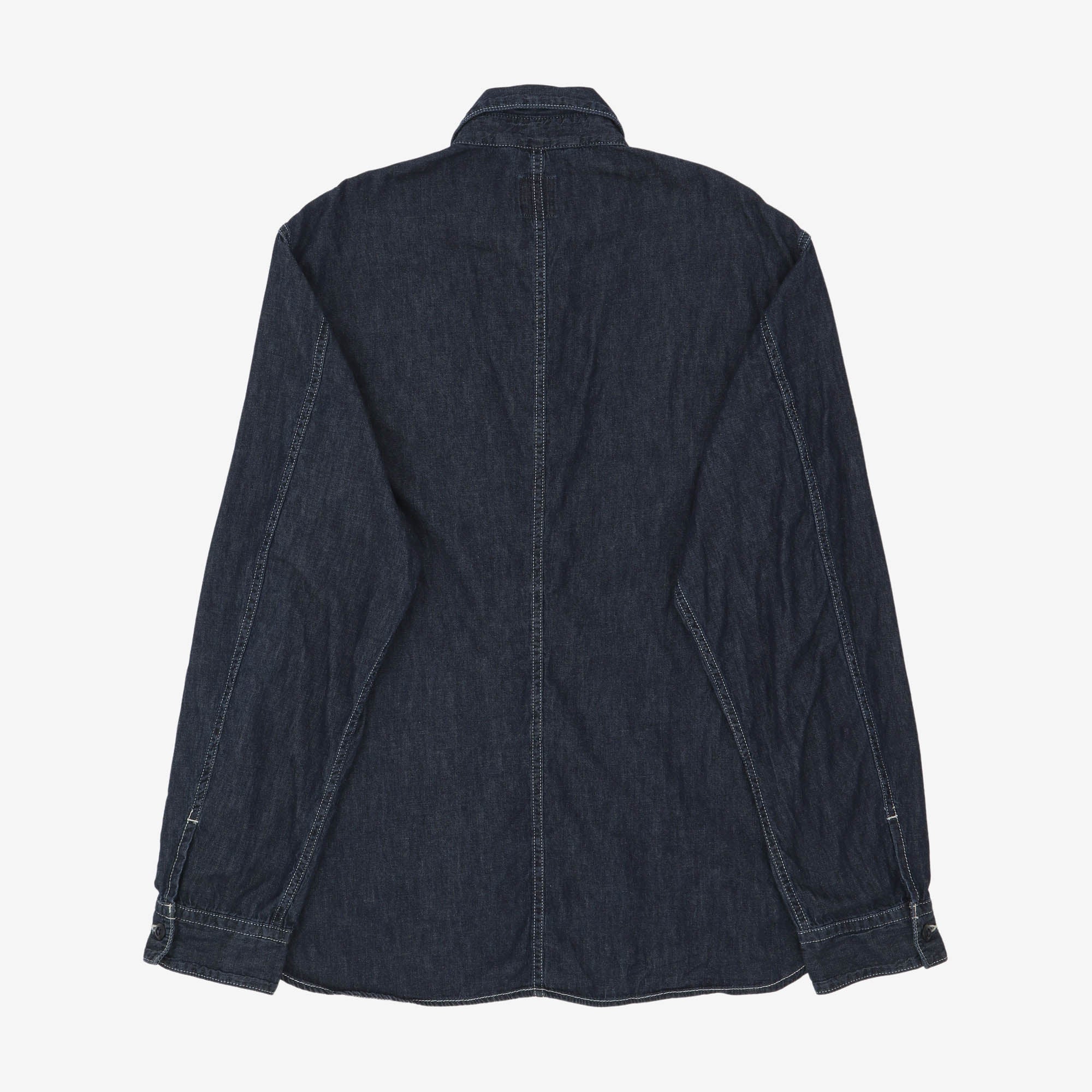 5oz Uneven Yarn Denim Shirt Jacket