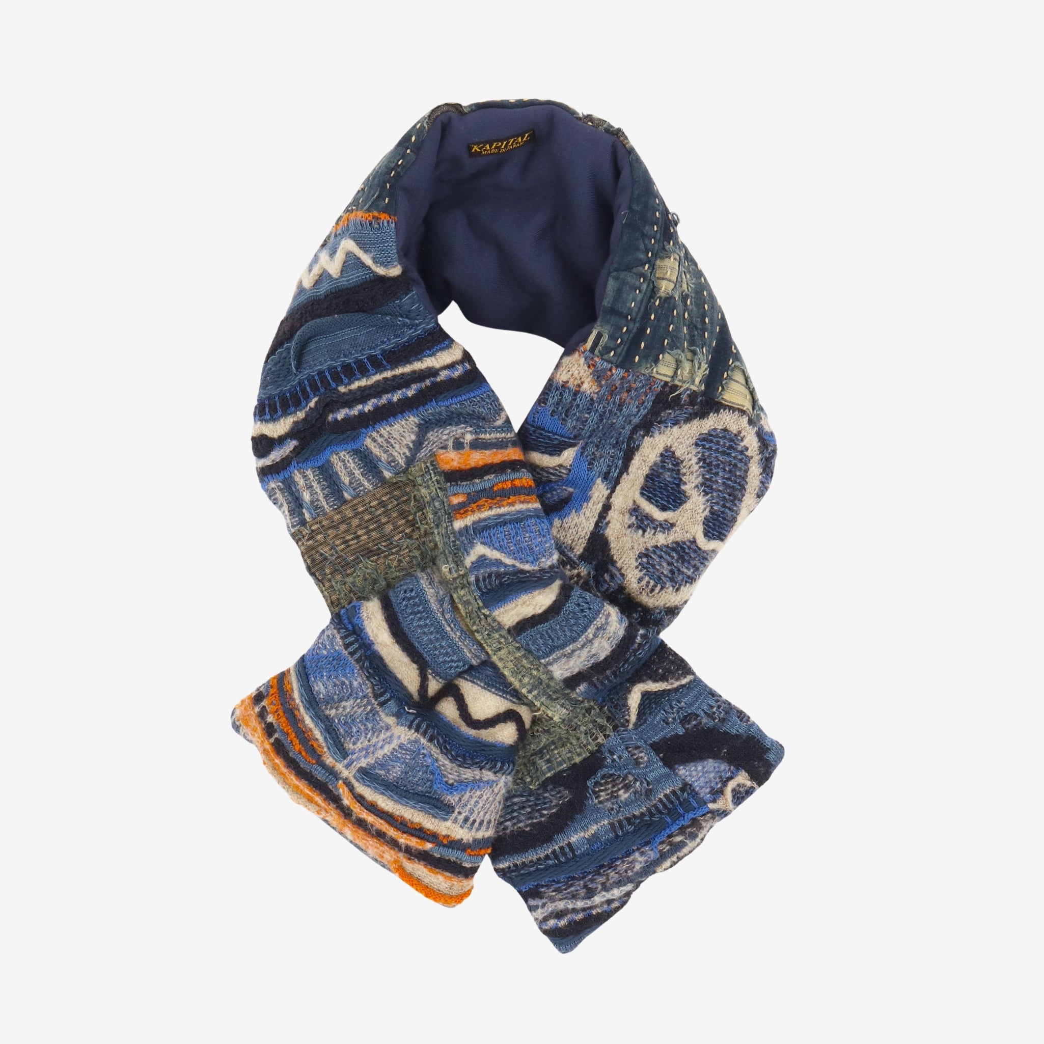 Boro x Gaudy Knit Kesa Muffler