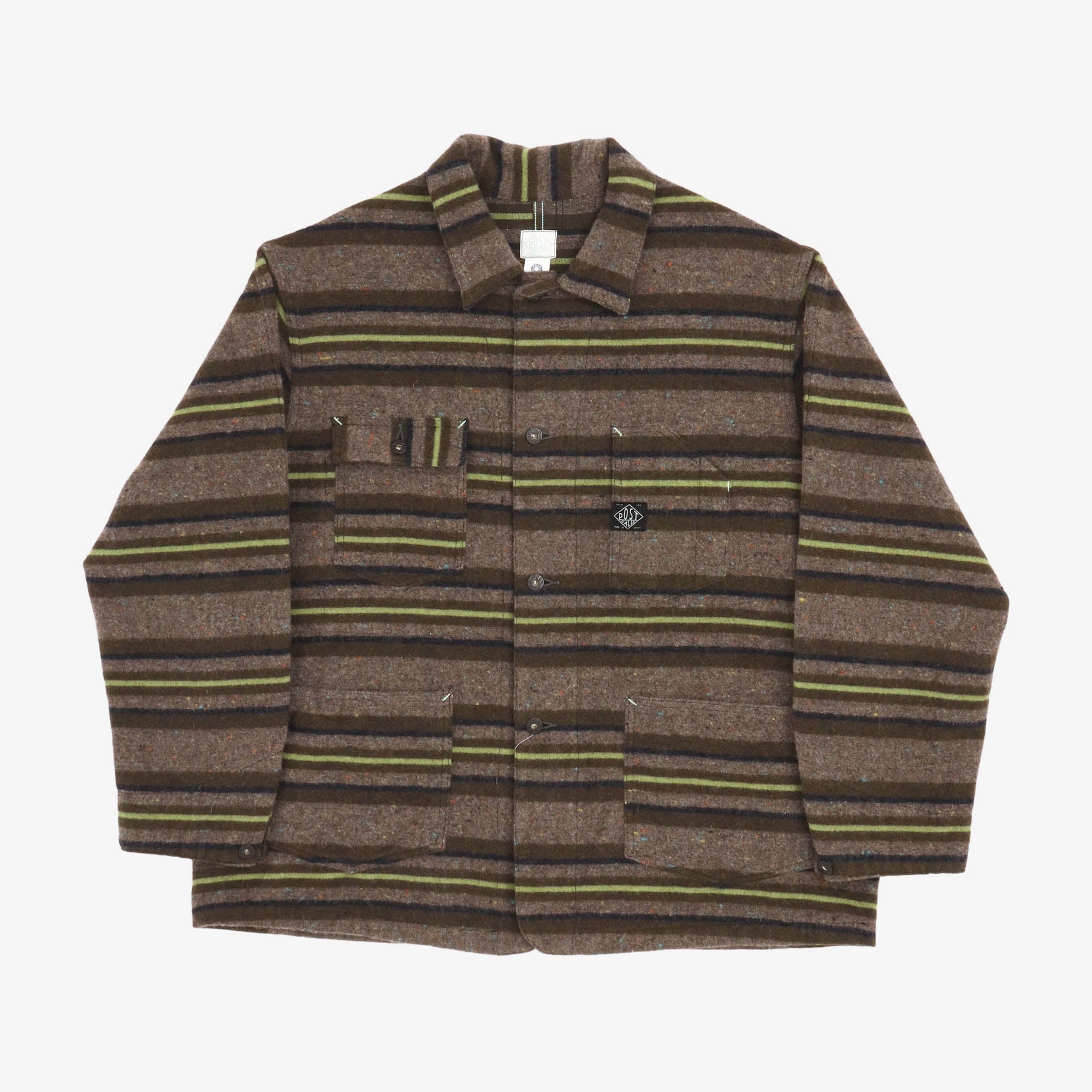 Trashed Wool Polarfleece Jacket