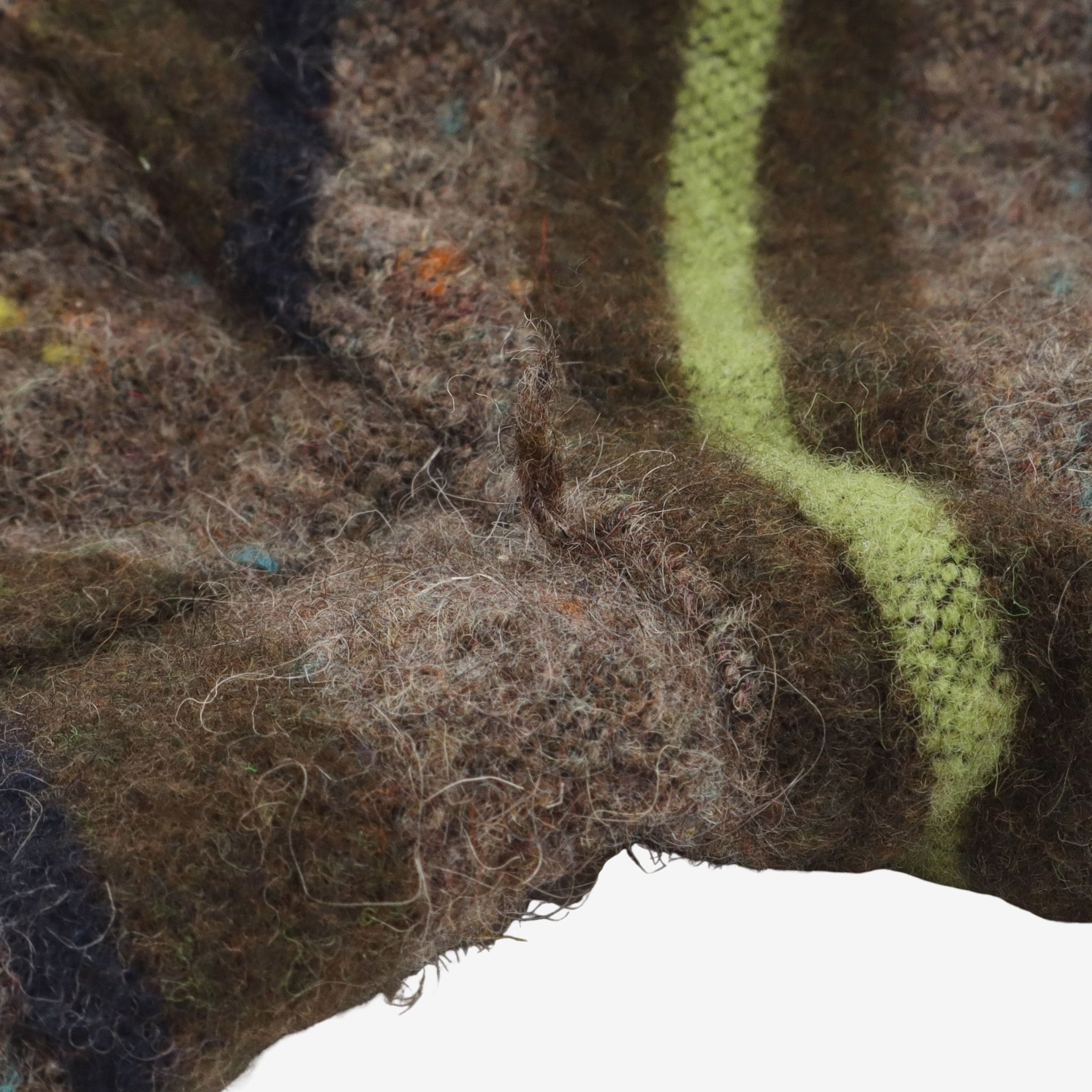 Trashed Wool Polarfleece Jacket