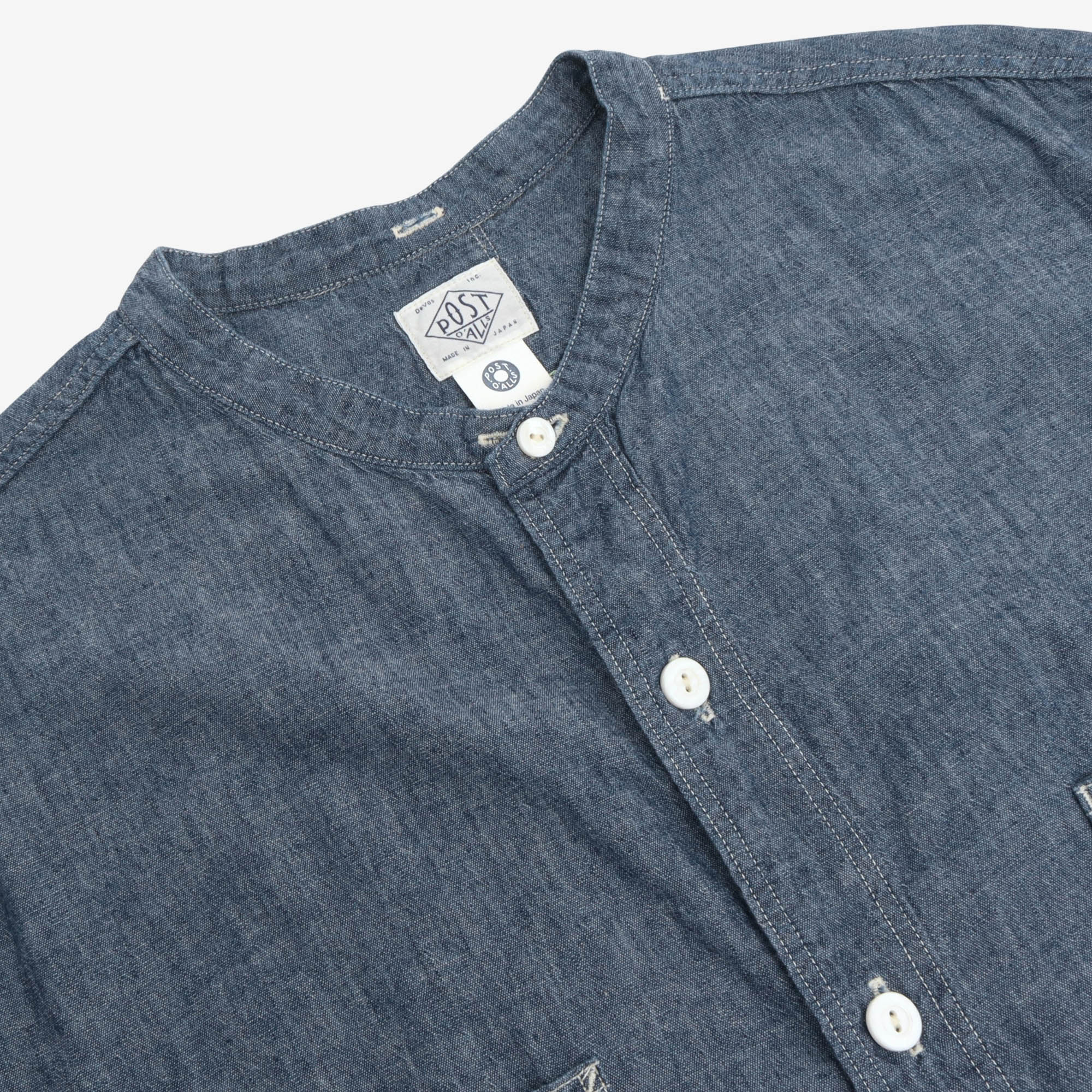 St Louis Chambray Band Shirt