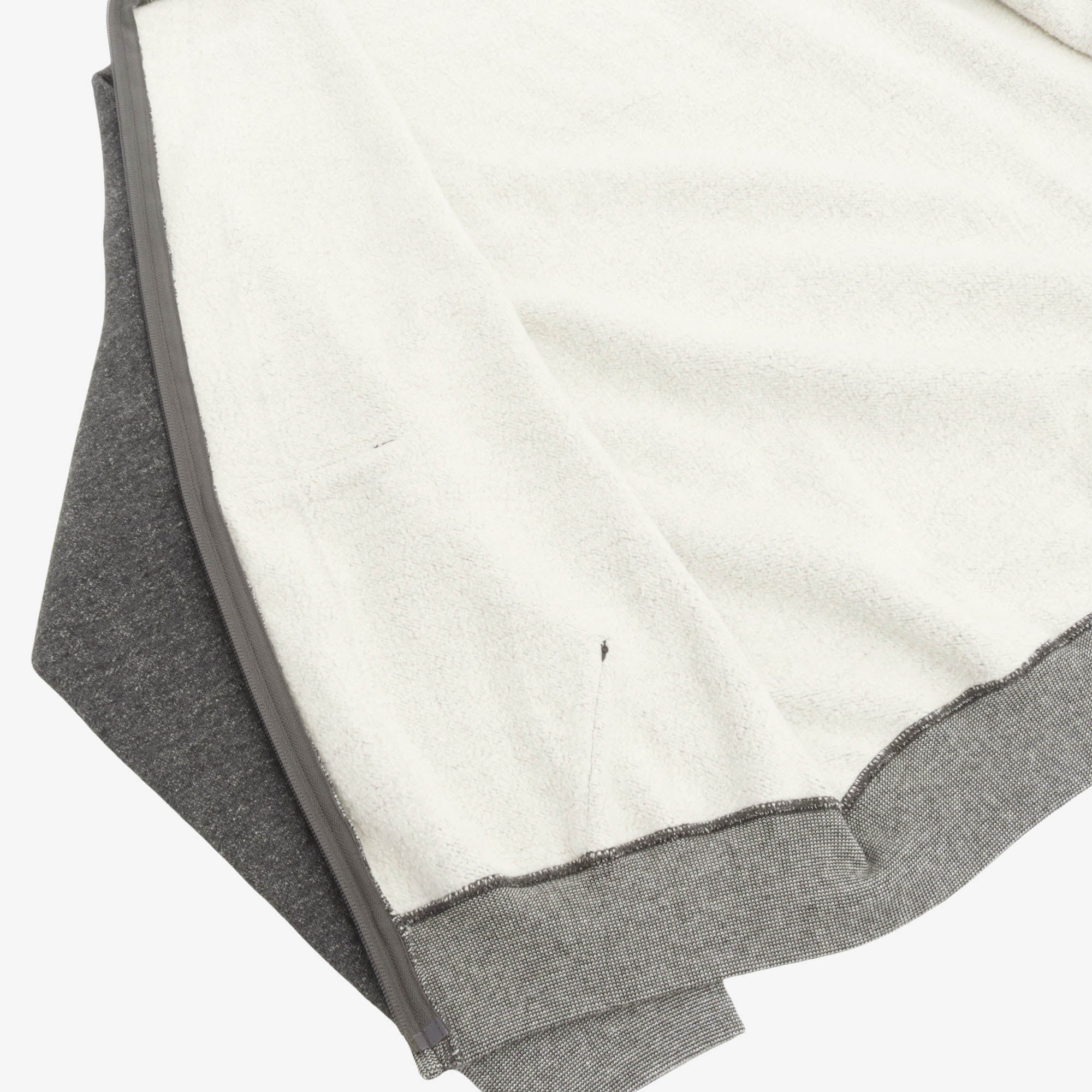 Densely Knit Front Zip Sweatshirt