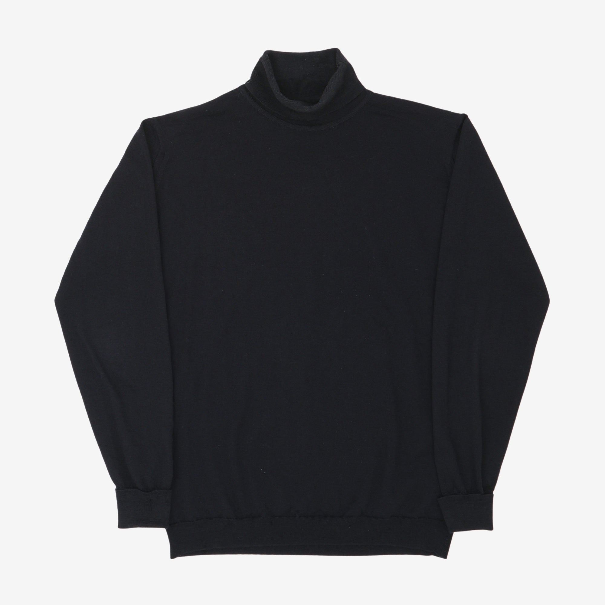 Extrafine Merino Wool Roll Neck Sweater
