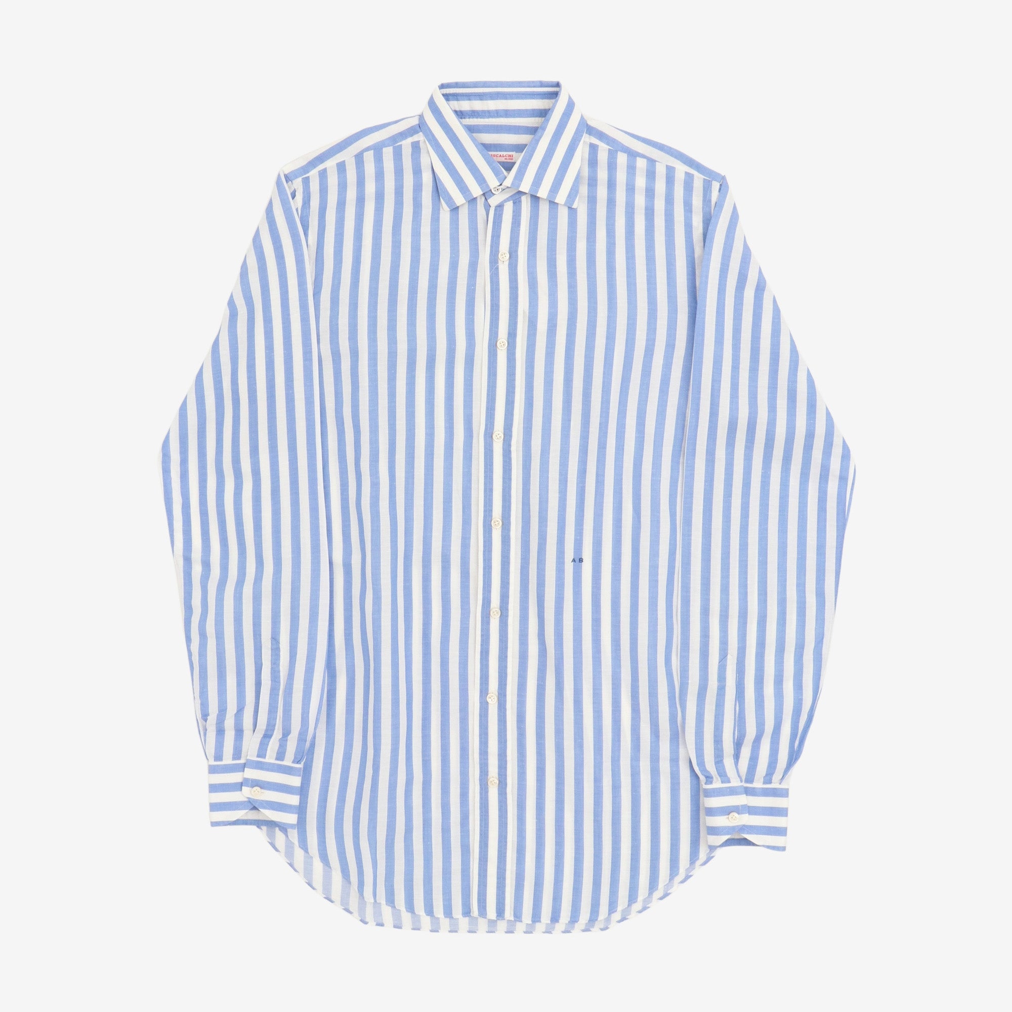 Bespoke Striped Poplin Shirt
