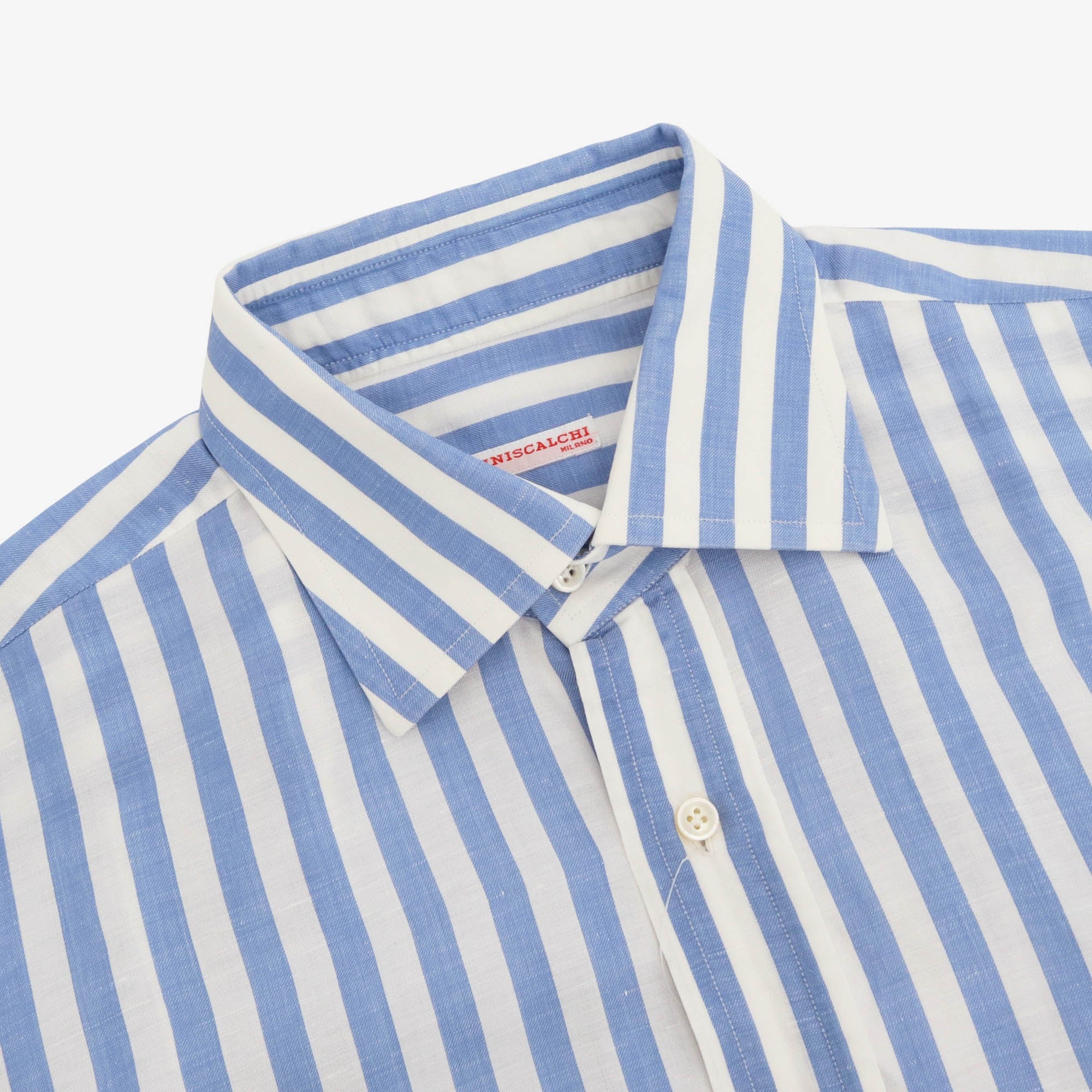 Bespoke Striped Poplin Shirt