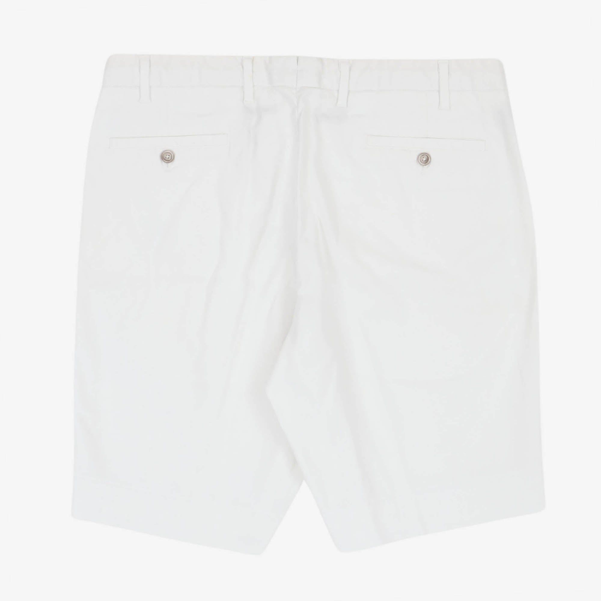 Flat Front Chino Shorts