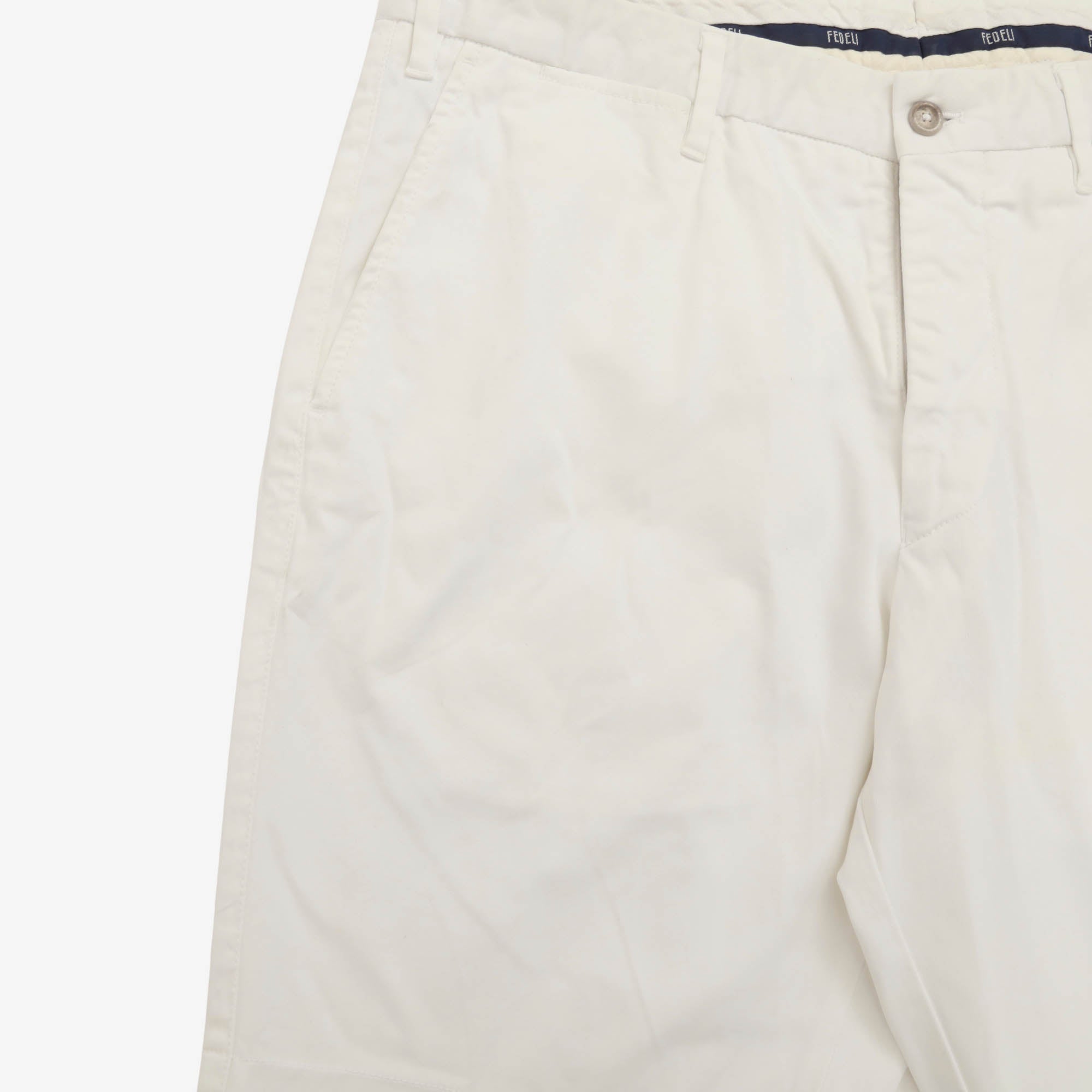 Flat Front Chino Shorts