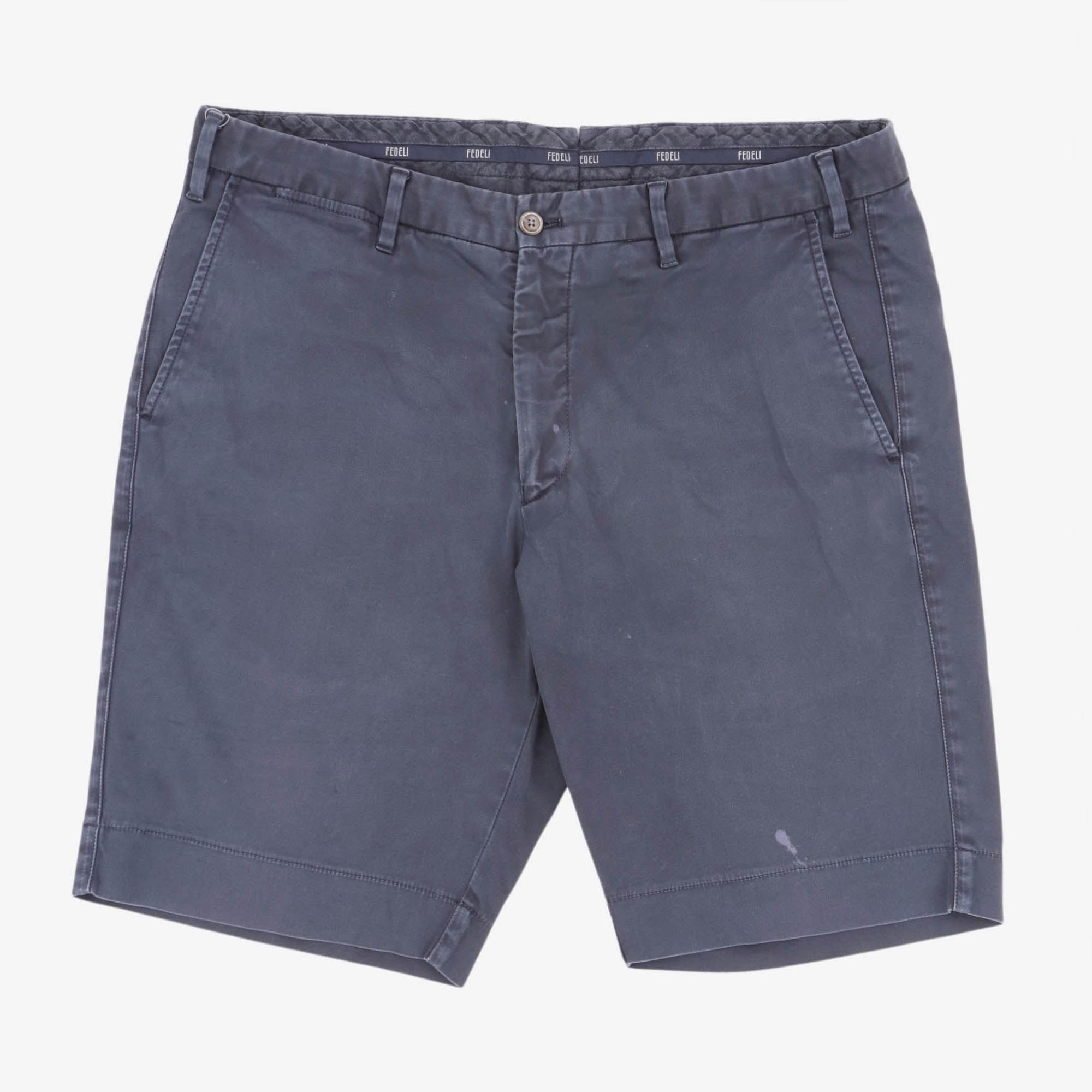 Flat Front Chino Shorts
