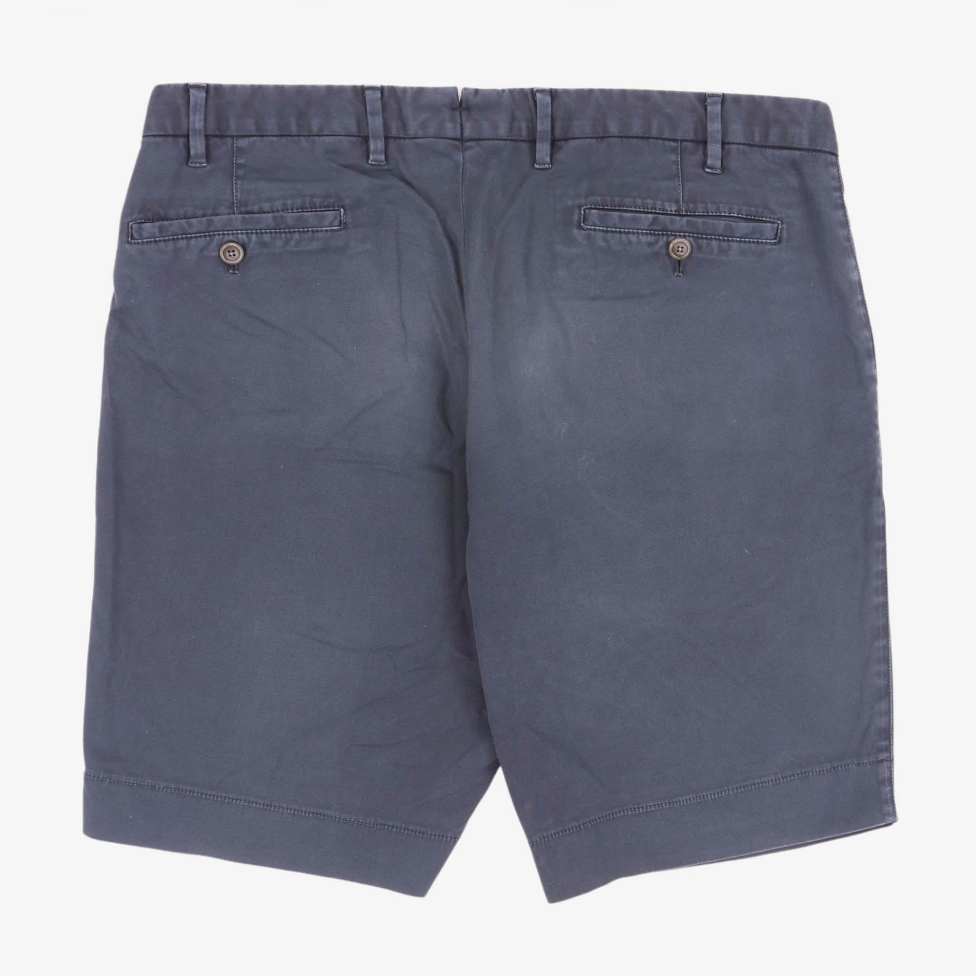 Flat Front Chino Shorts