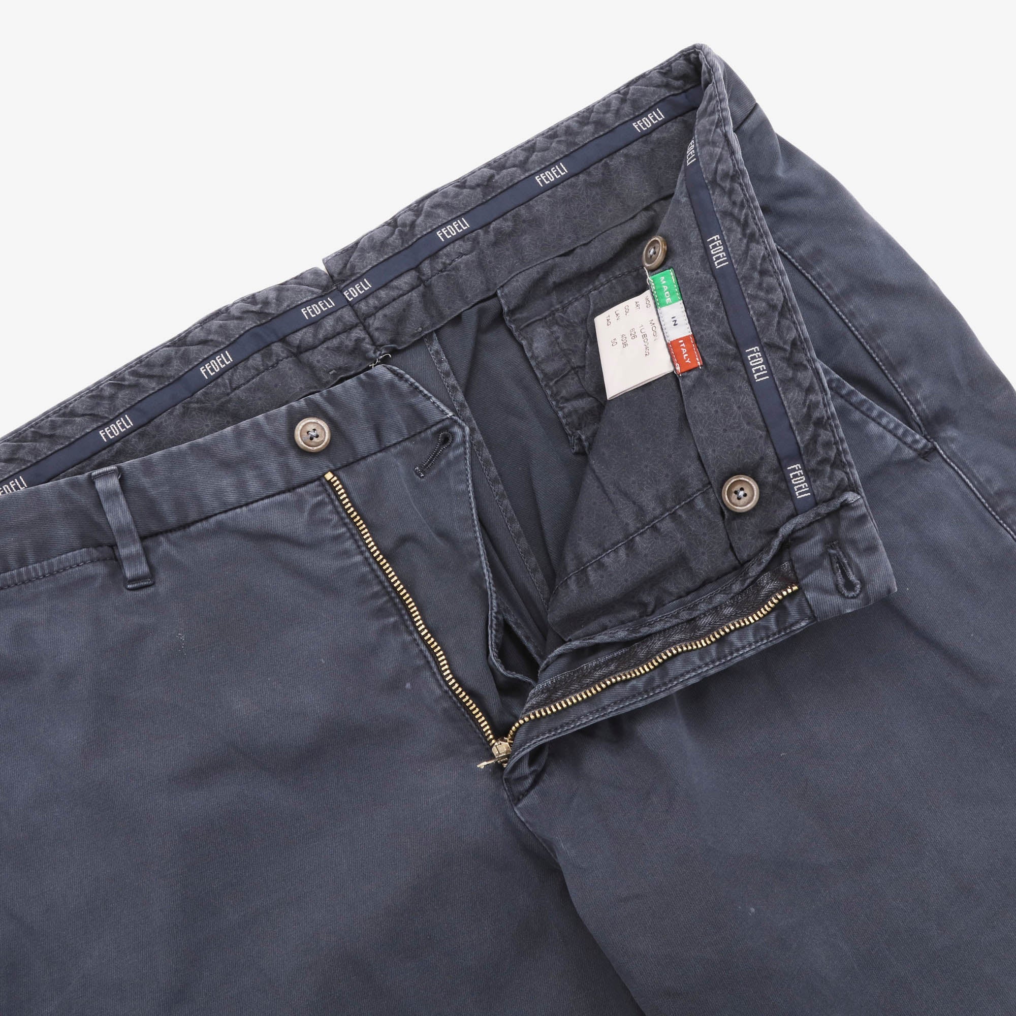 Flat Front Chino Shorts