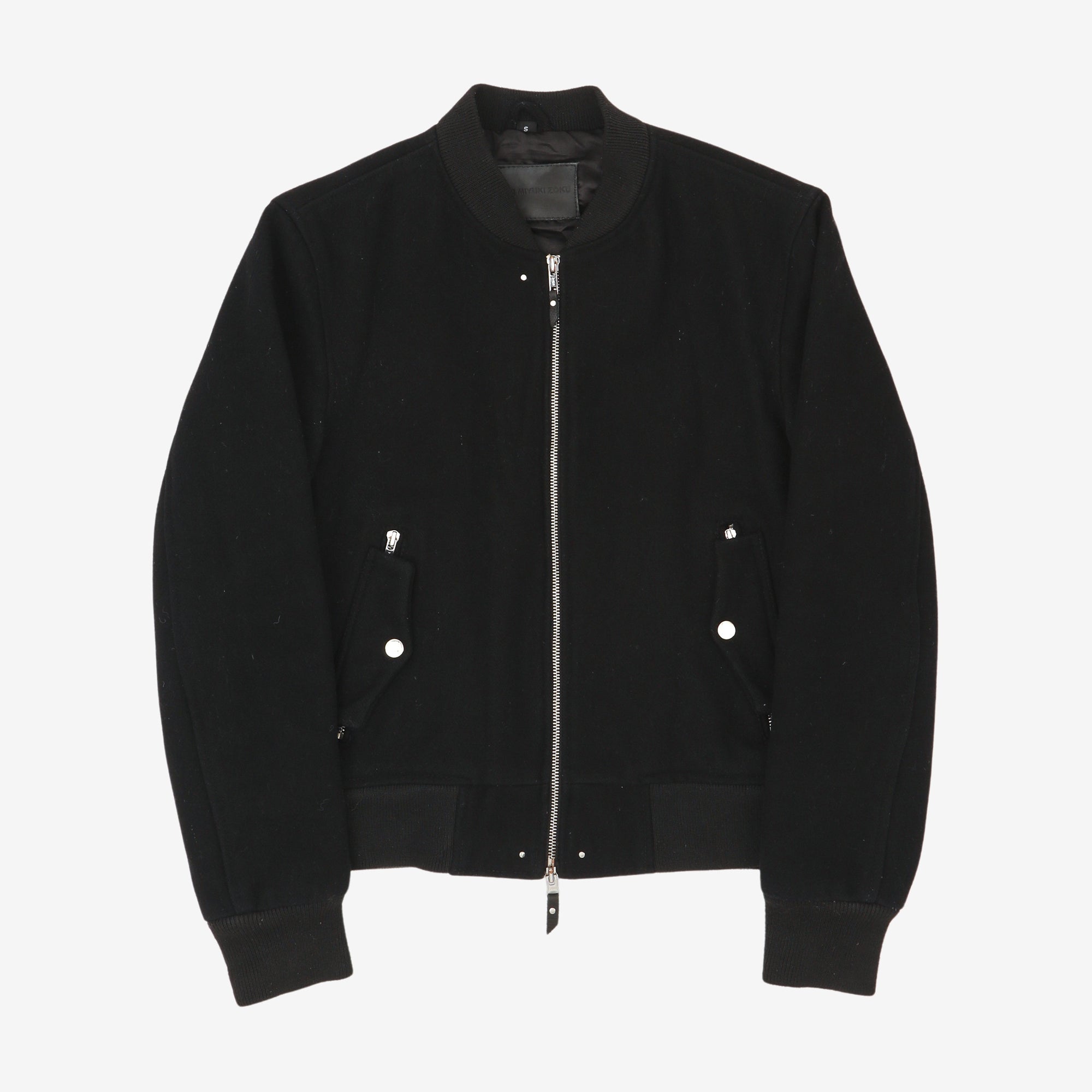 Wool MA-1 Bomber Jacket
