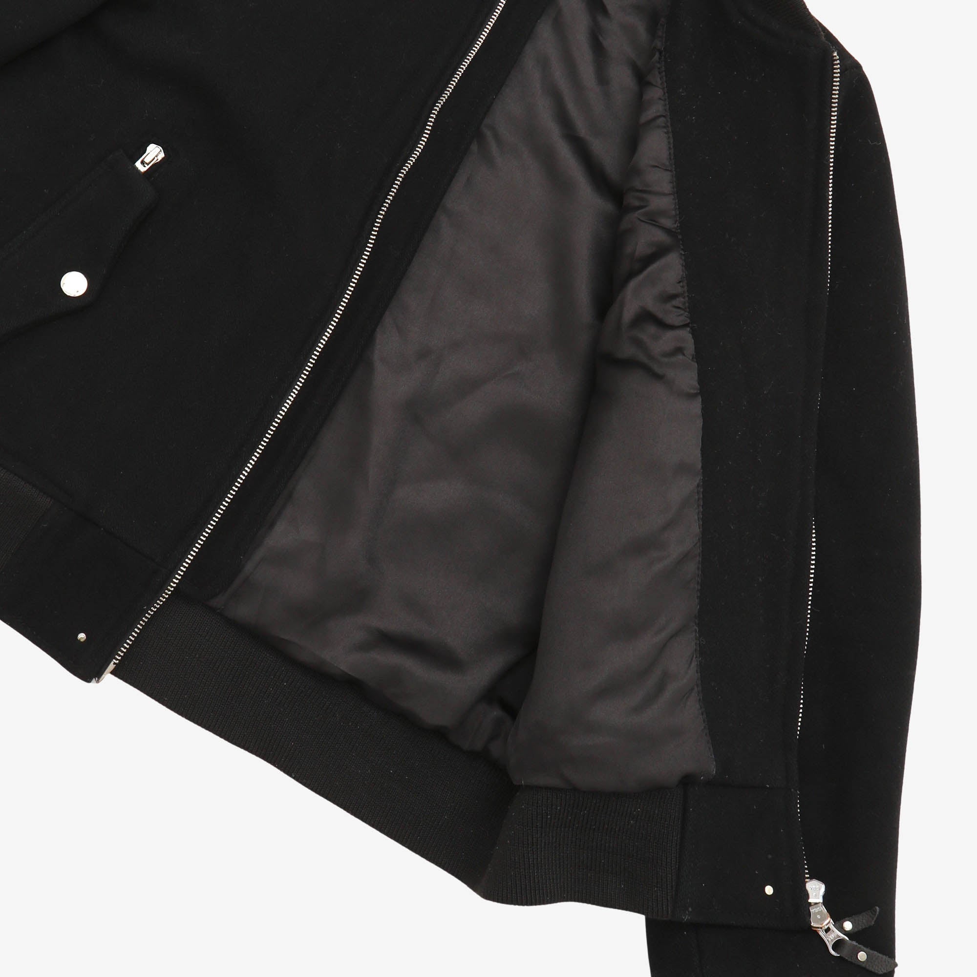 Wool MA-1 Bomber Jacket