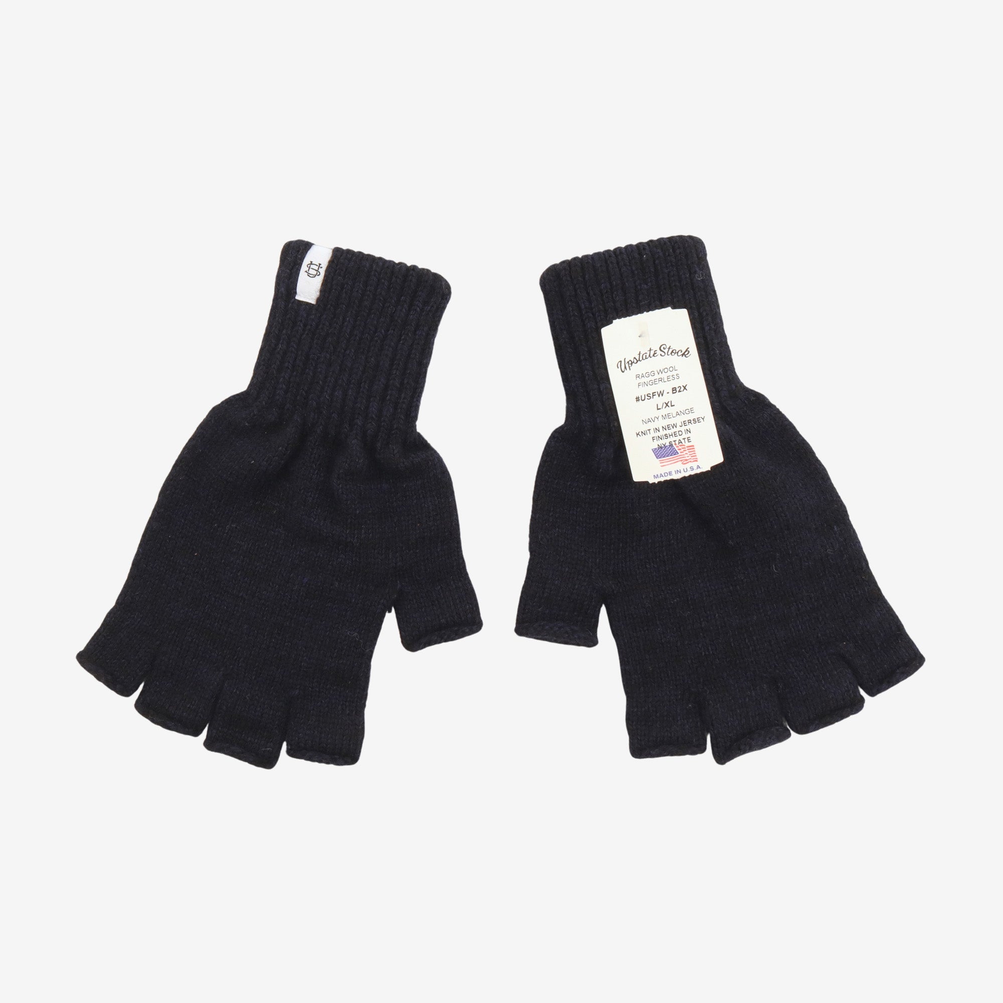 Ragg Wool Fingerless Gloves