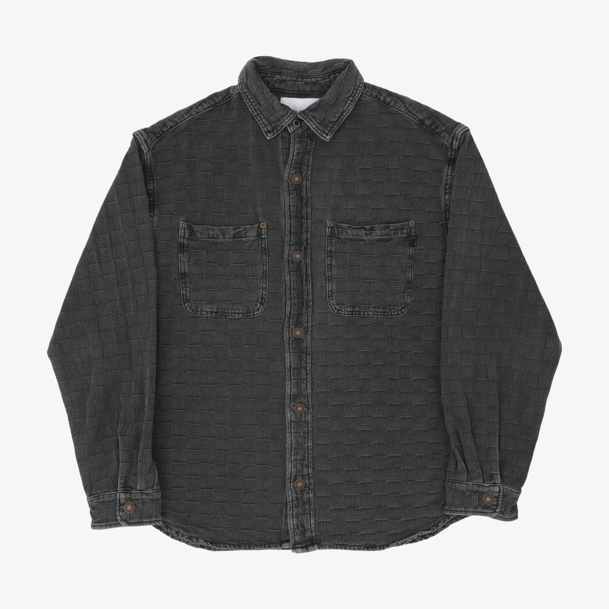 Checkered Trucker Overshirt