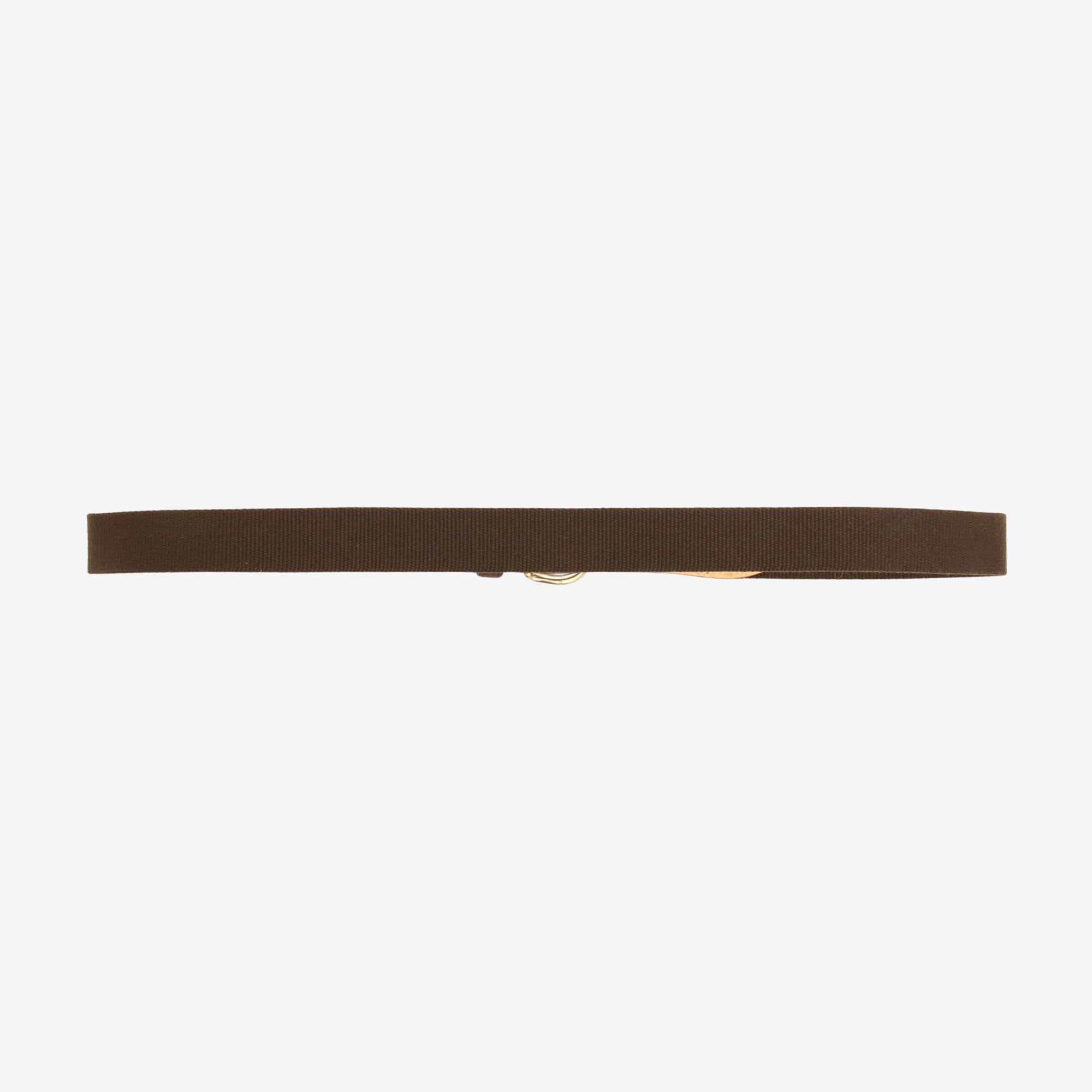 Cordovan Webbing Belt