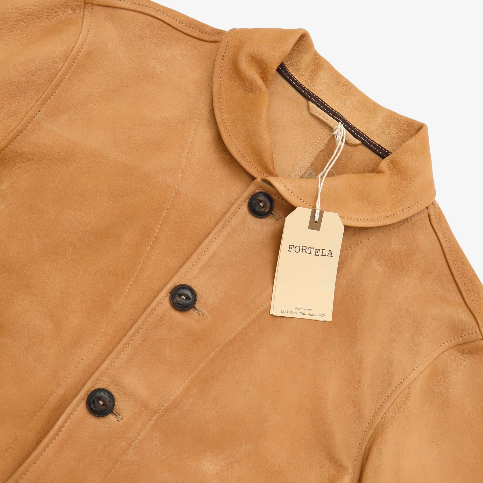 Track Cow01 Leather Jacket