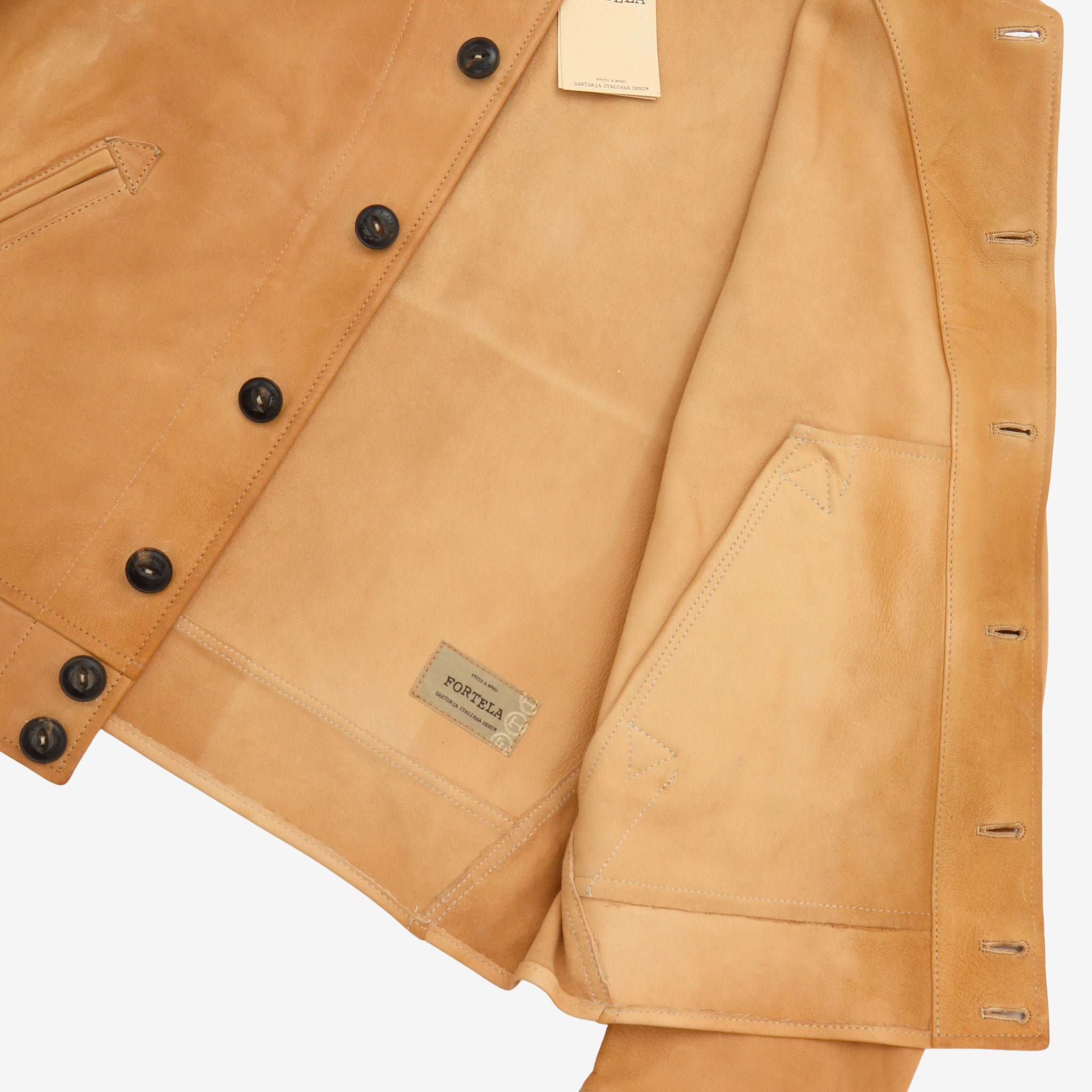 Track Cow01 Leather Jacket