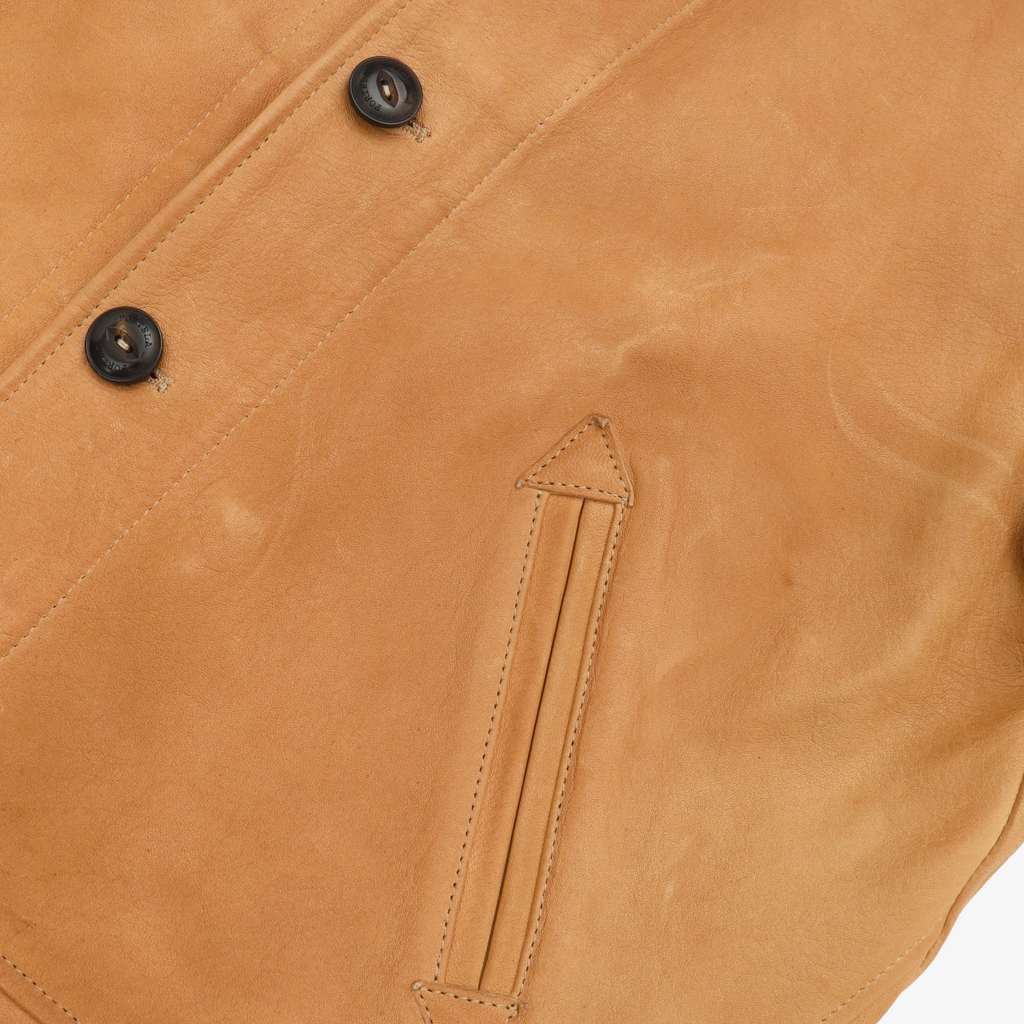 Track Cow01 Leather Jacket