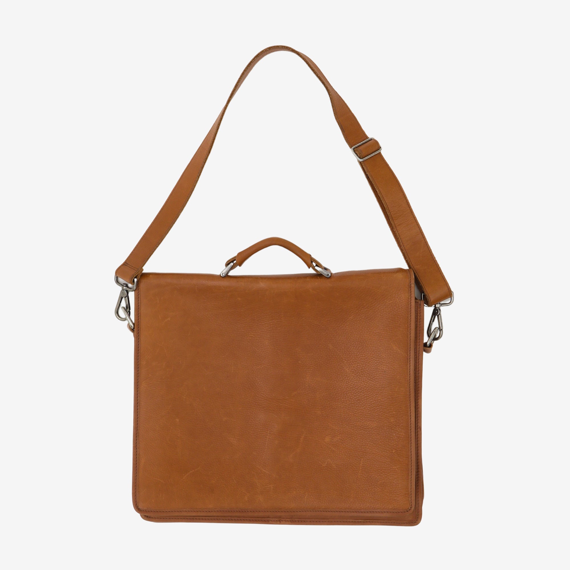 Leather Messenger Bag
