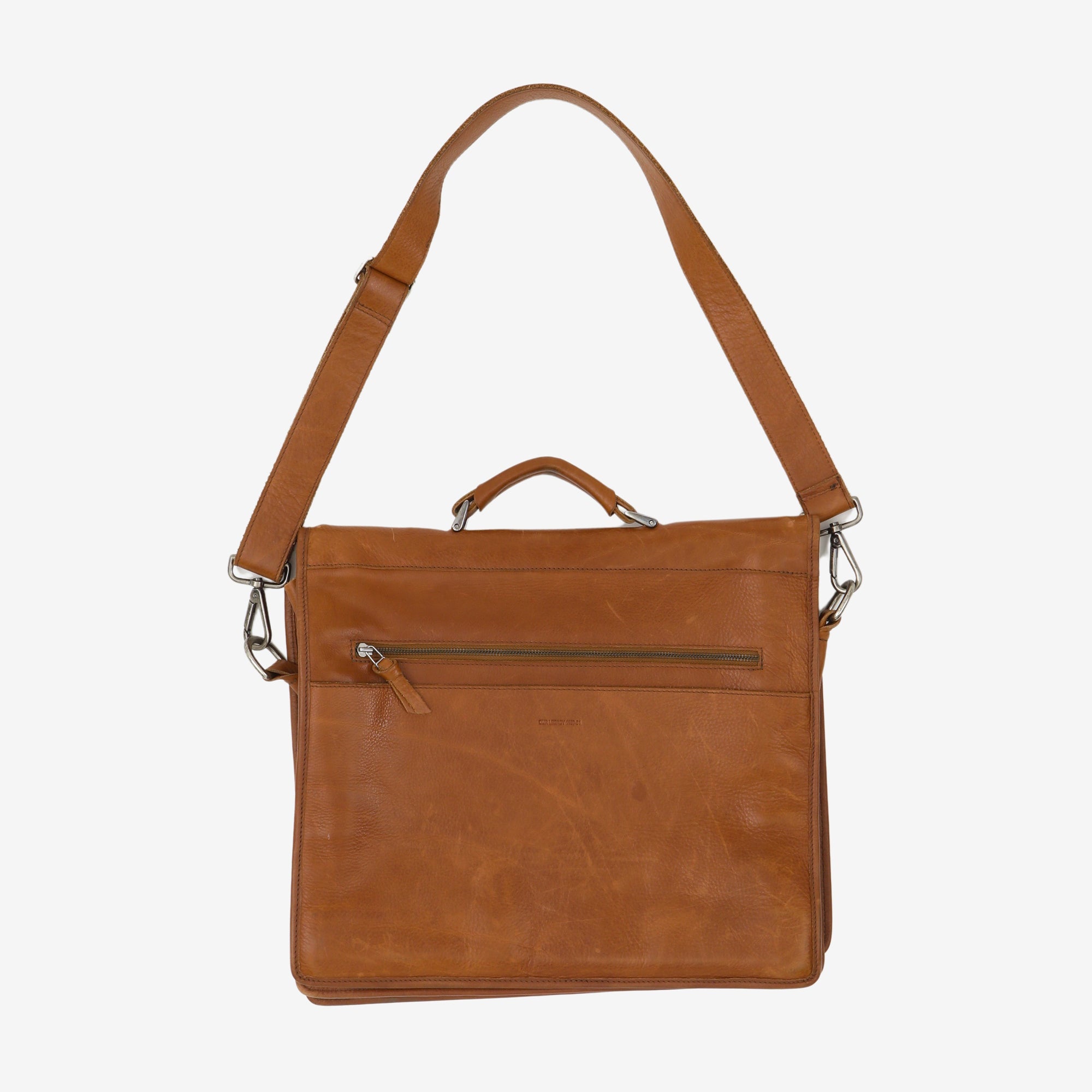 Leather Messenger Bag