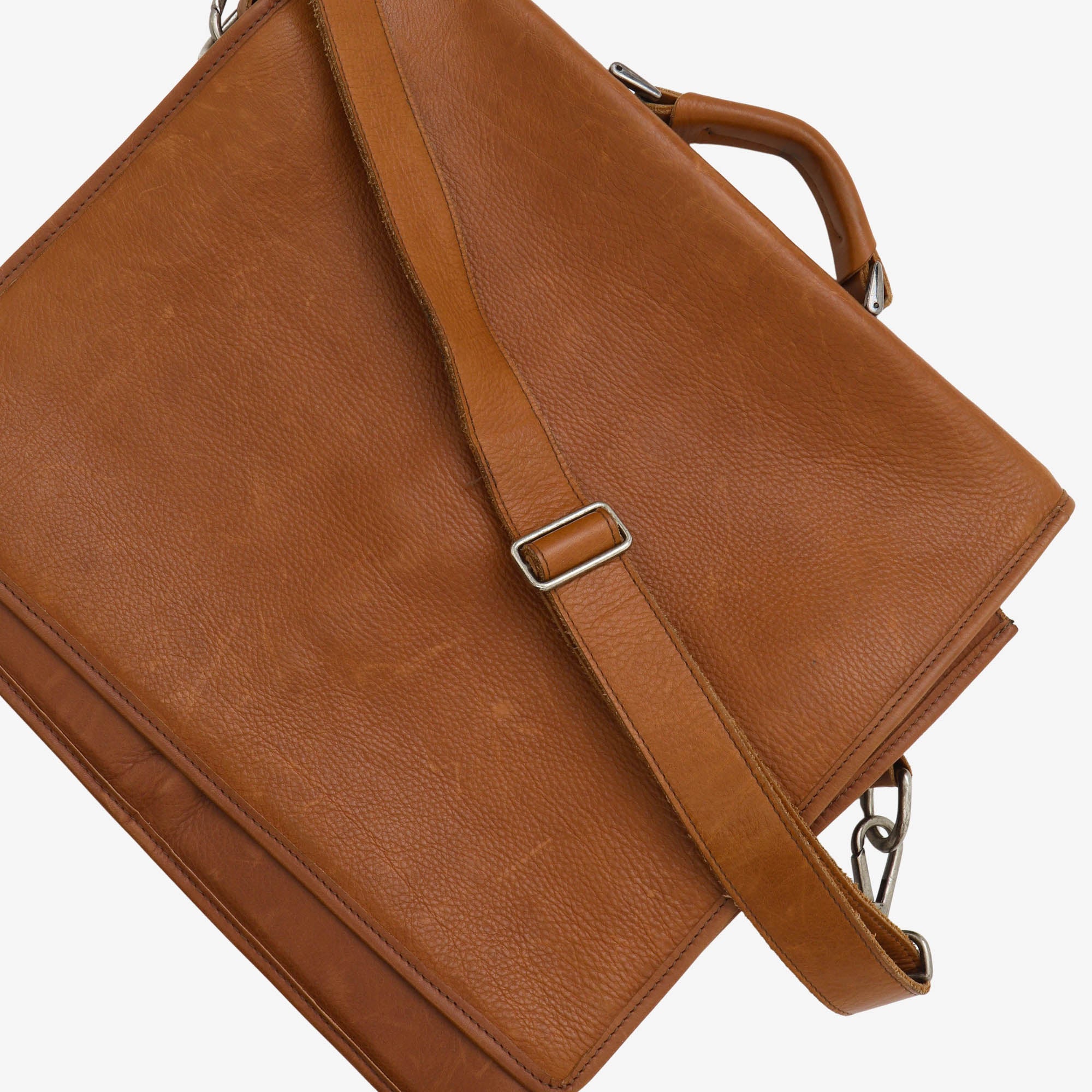 Leather Messenger Bag