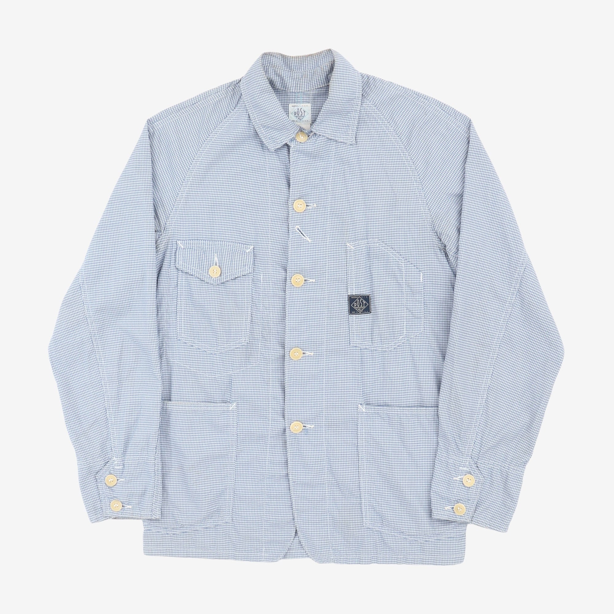 Micro Check Engineer Jacket