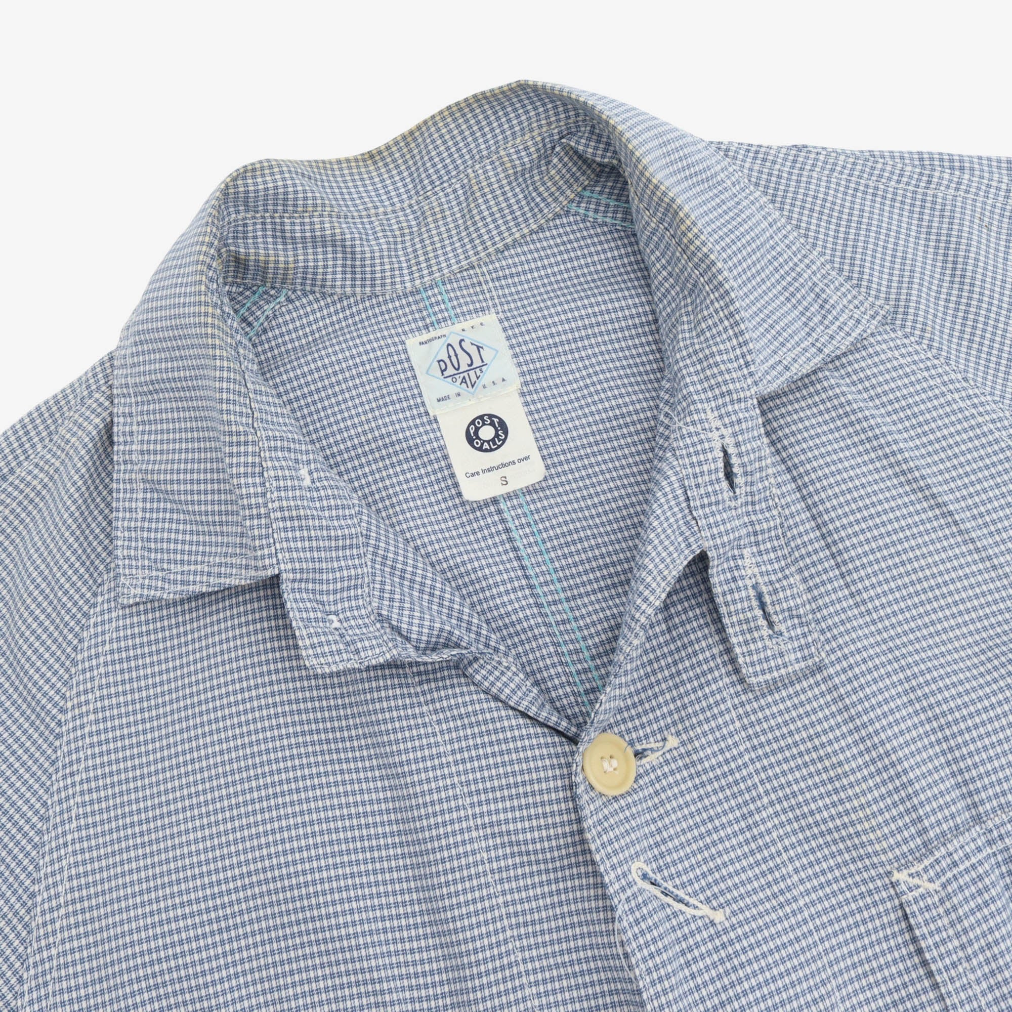 Micro Check Engineer Jacket