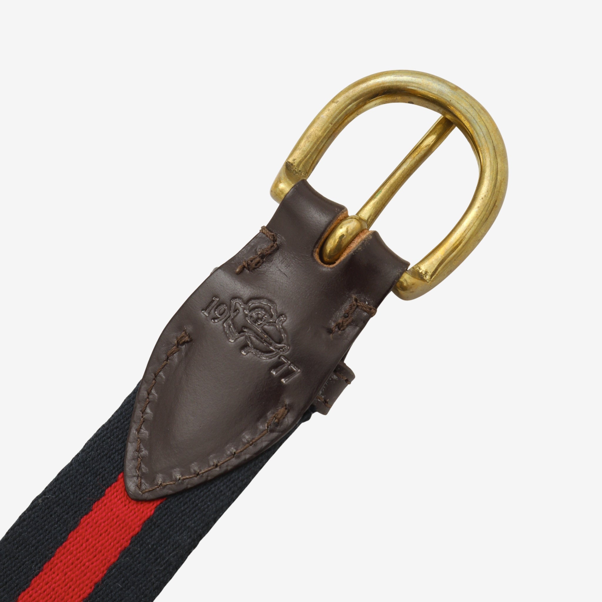 Stripe Web Belt