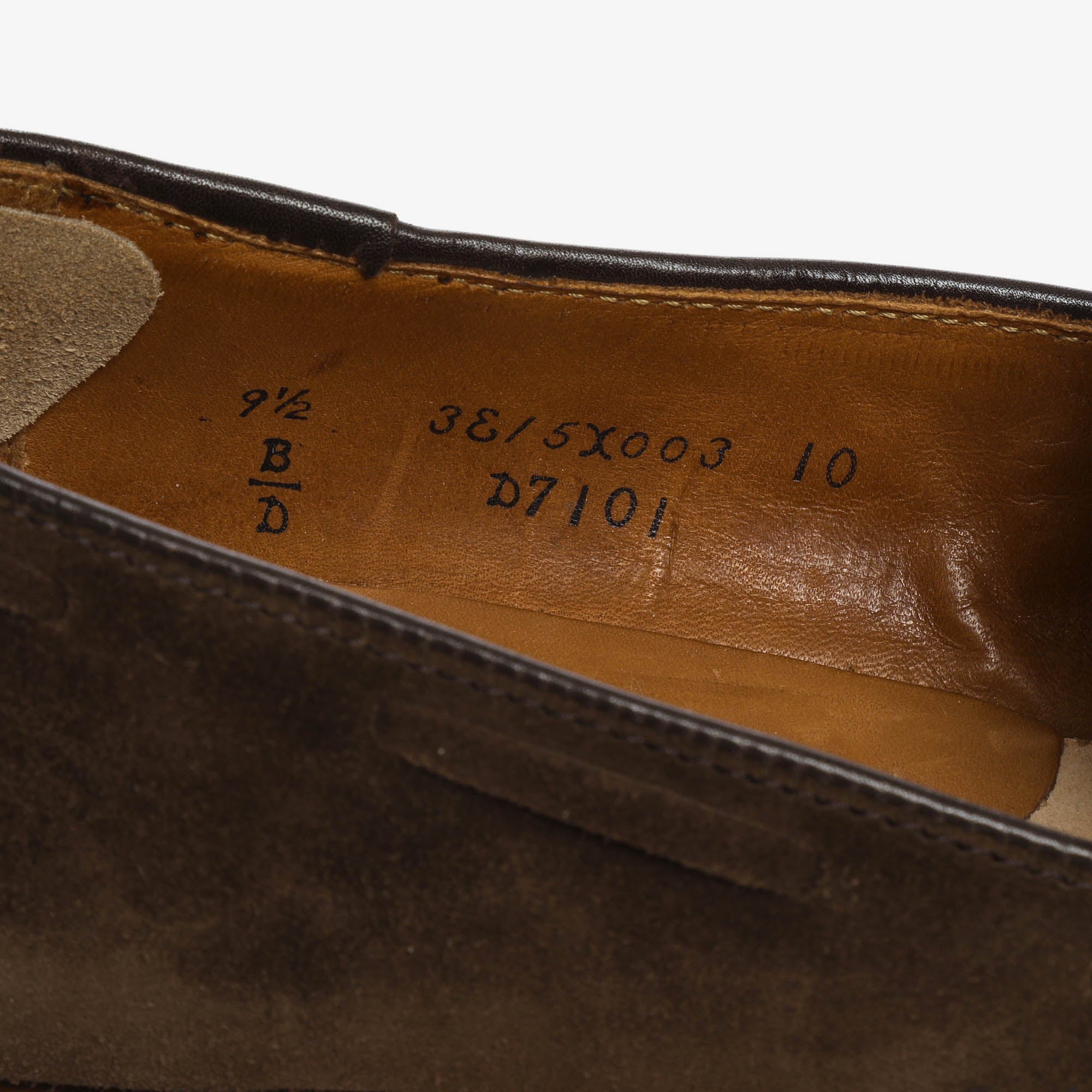 D7101 Suede Tassel Loafers