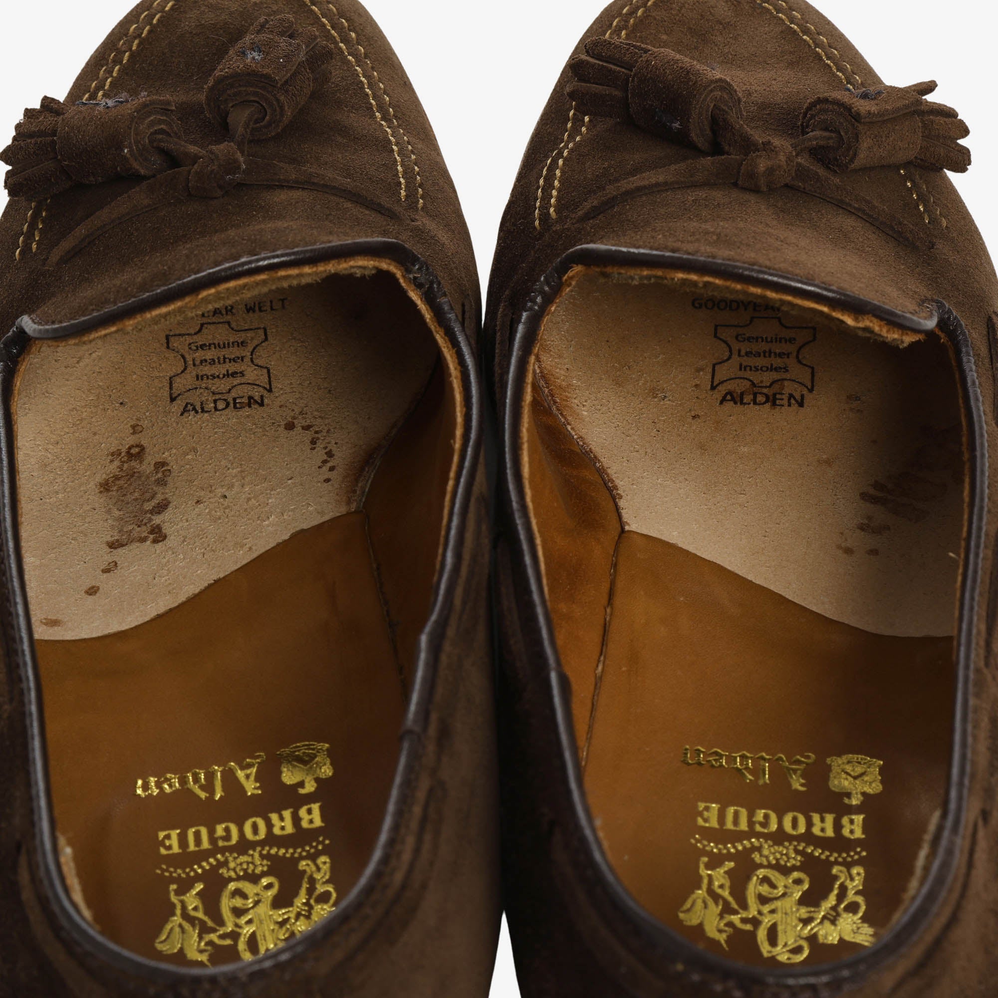 D7101 Suede Tassel Loafers