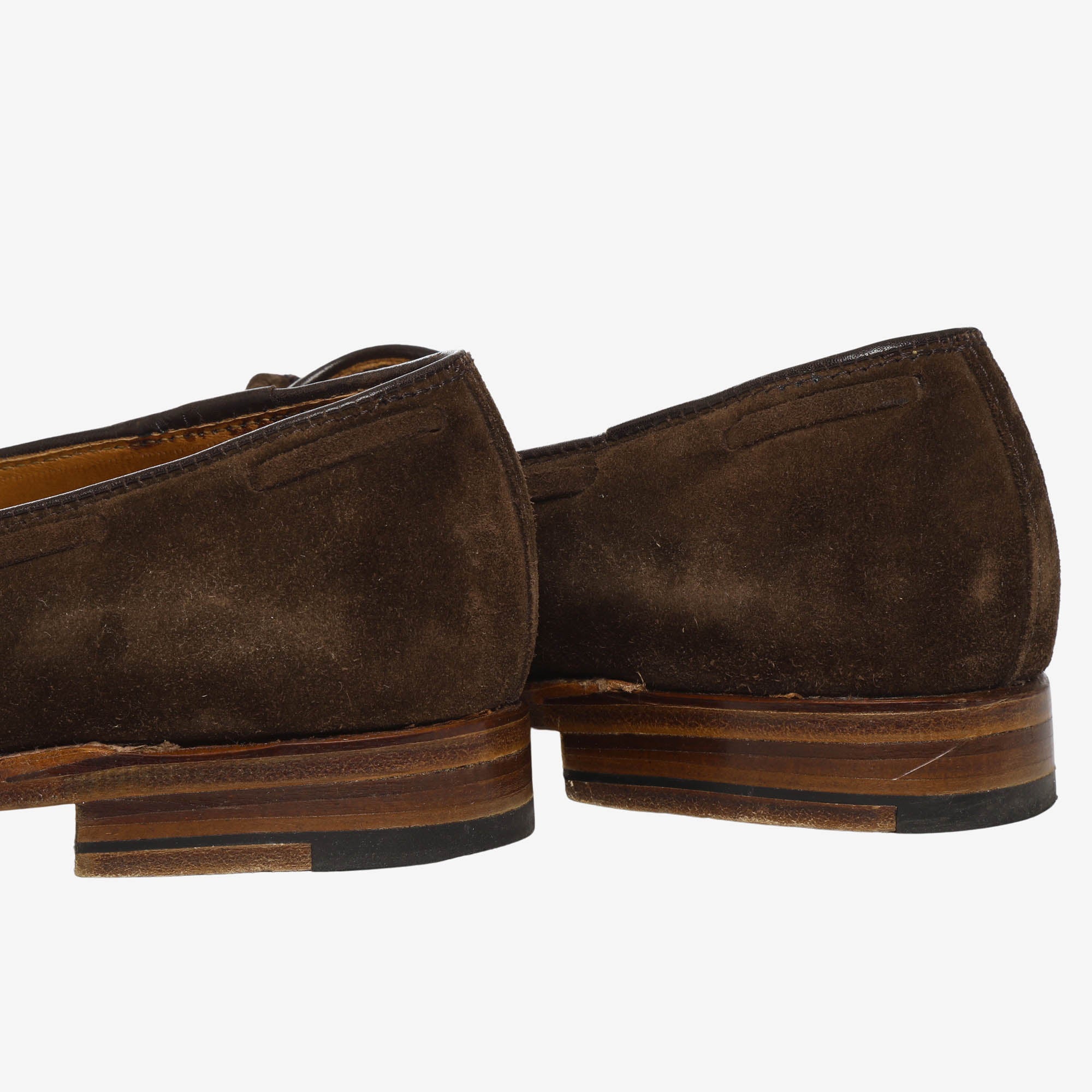 D7101 Suede Tassel Loafers