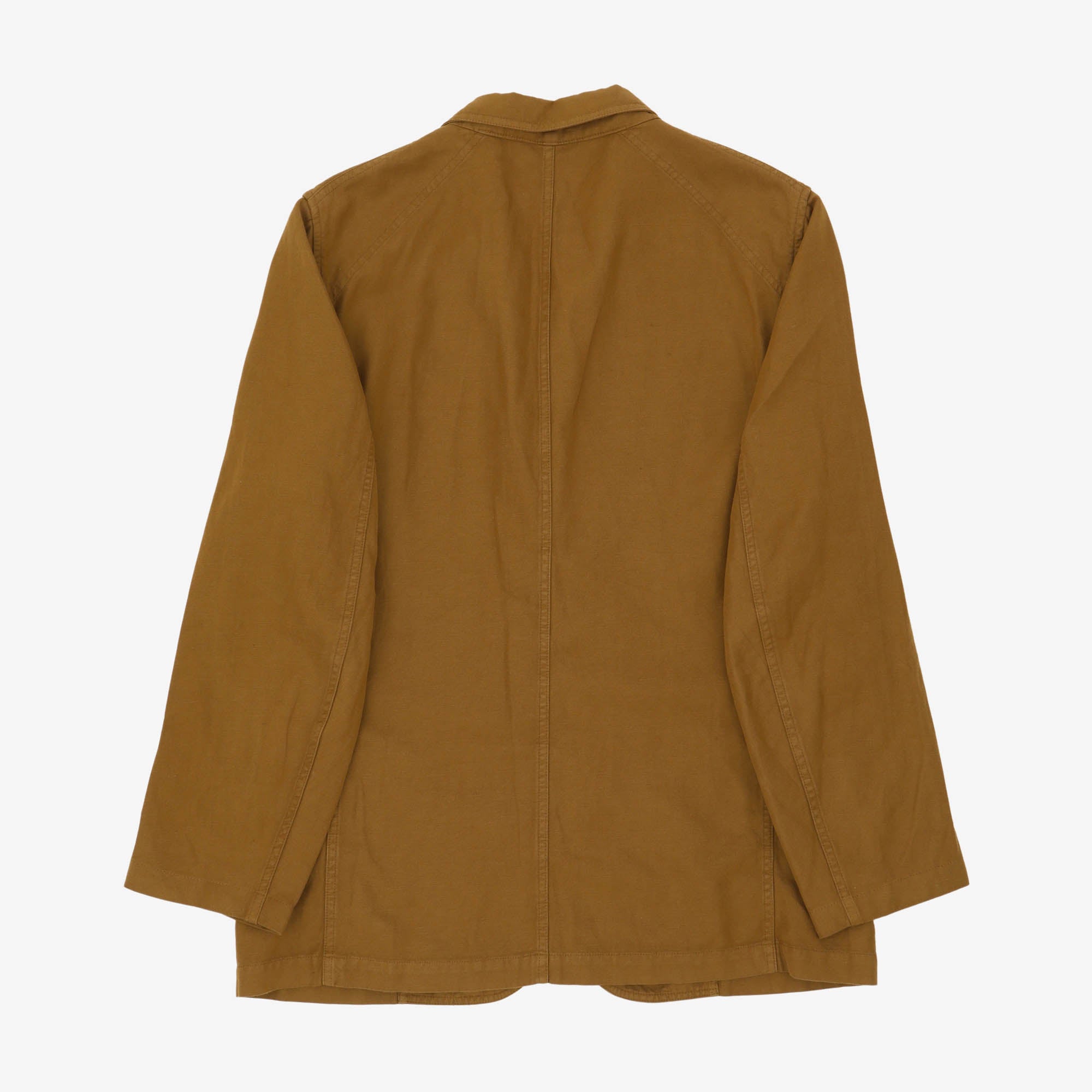Linen Blend Chore Jacket