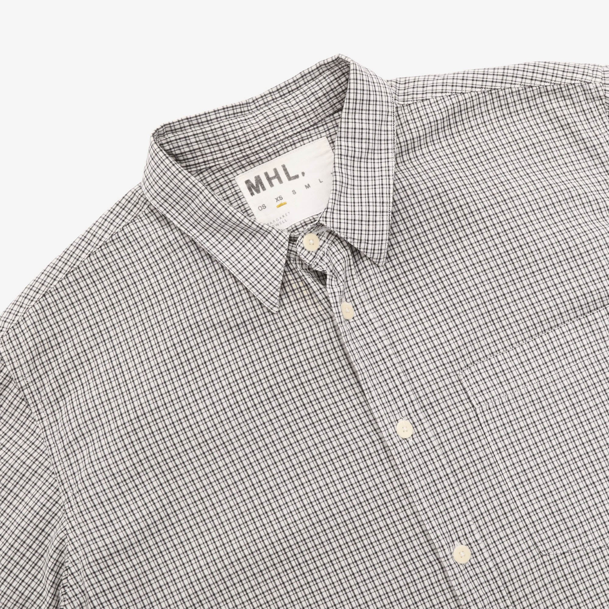 MHL Fine Check Poplin Shirt