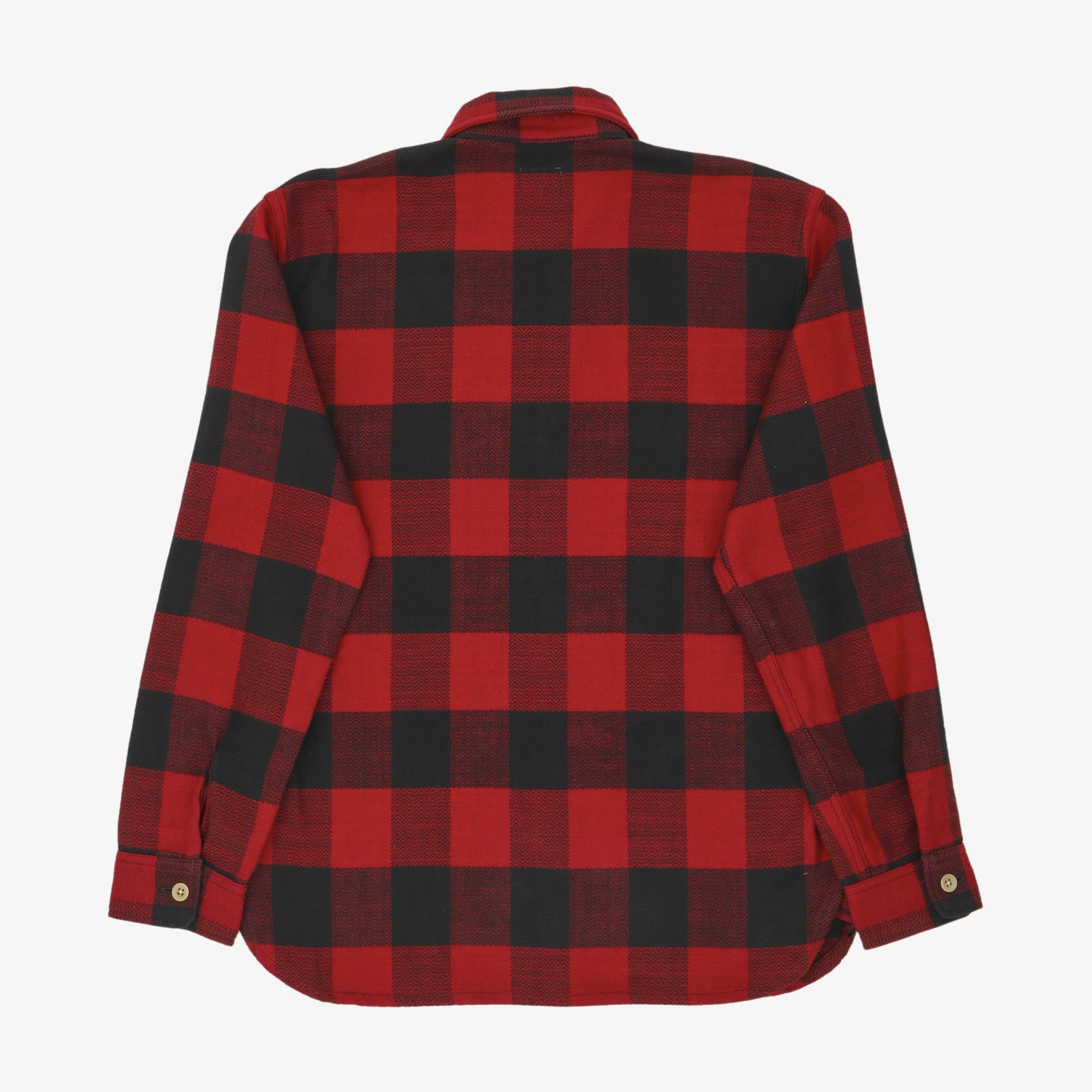 Block Check Work Flannel Shirt