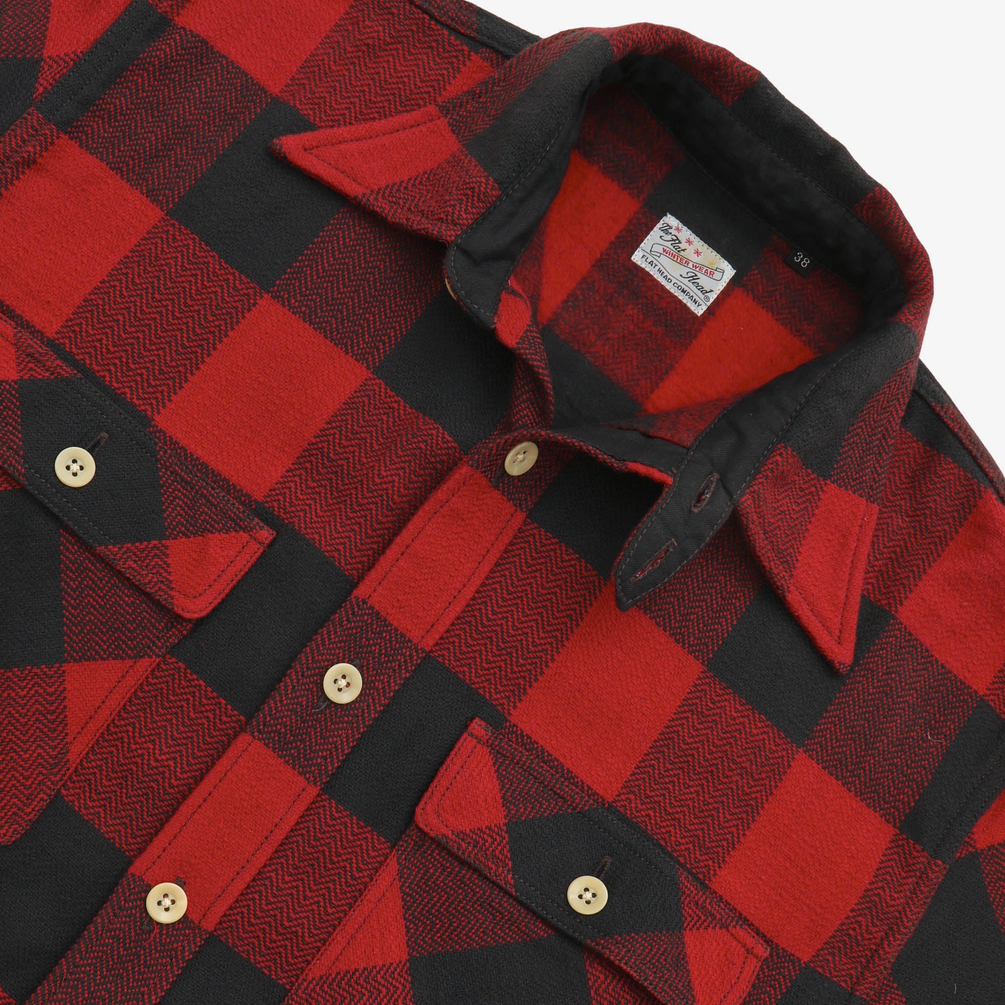 Block Check Work Flannel Shirt