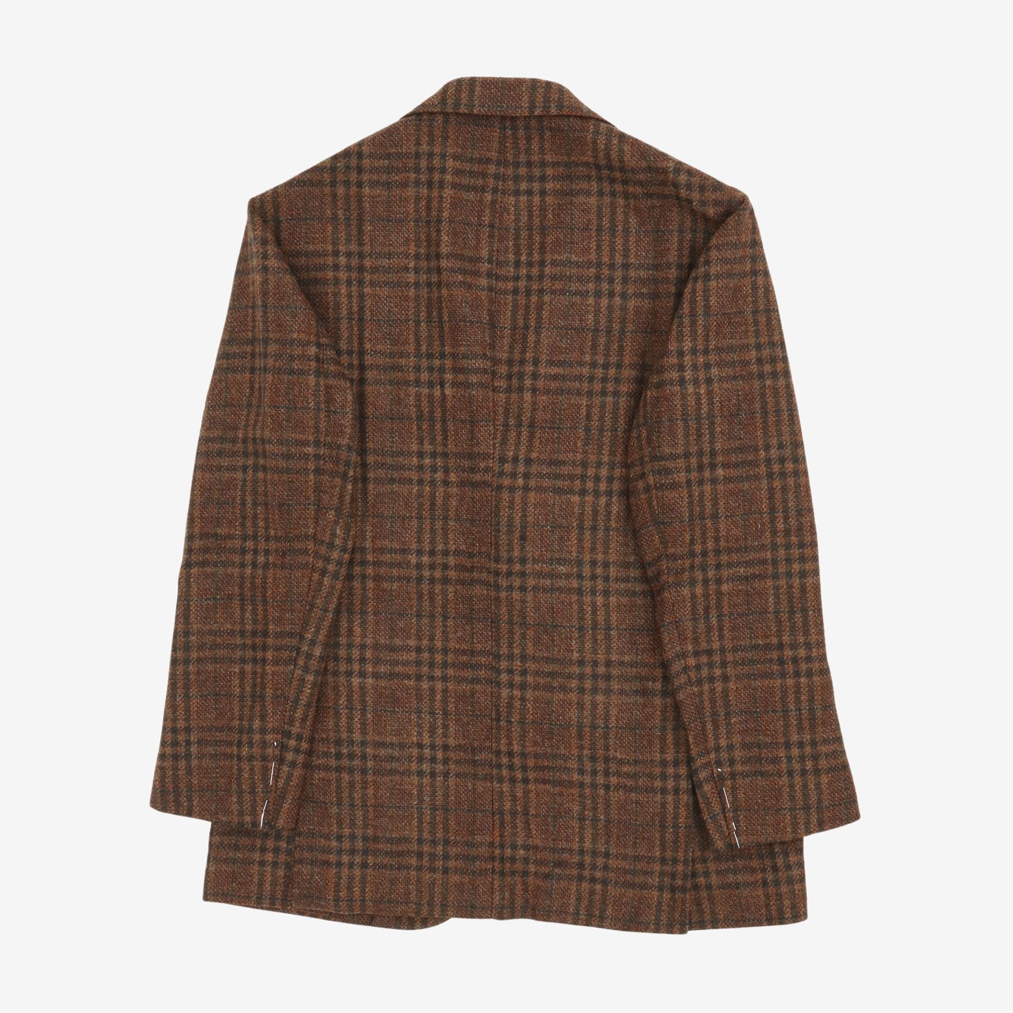 Plaid Check Wool Sport Jacket