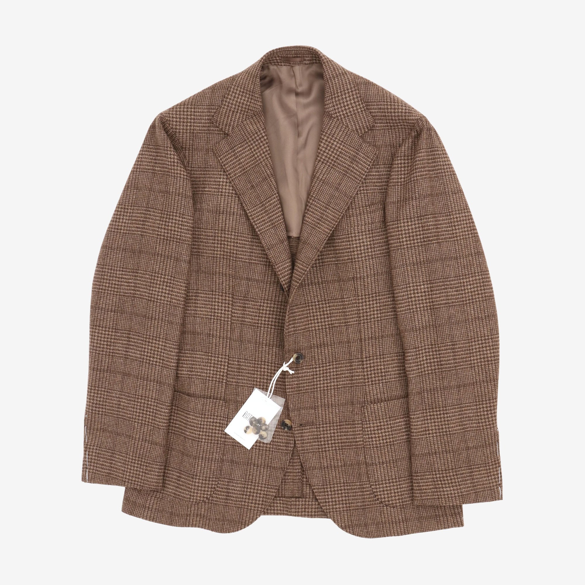 Glen Check Wool Sport Jacket