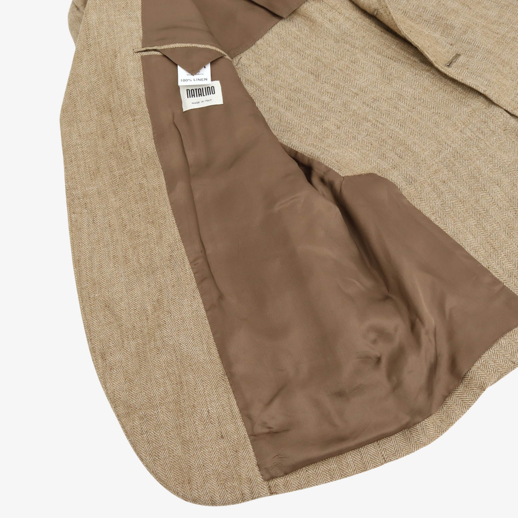 Herringbone Linen Sport Jacket