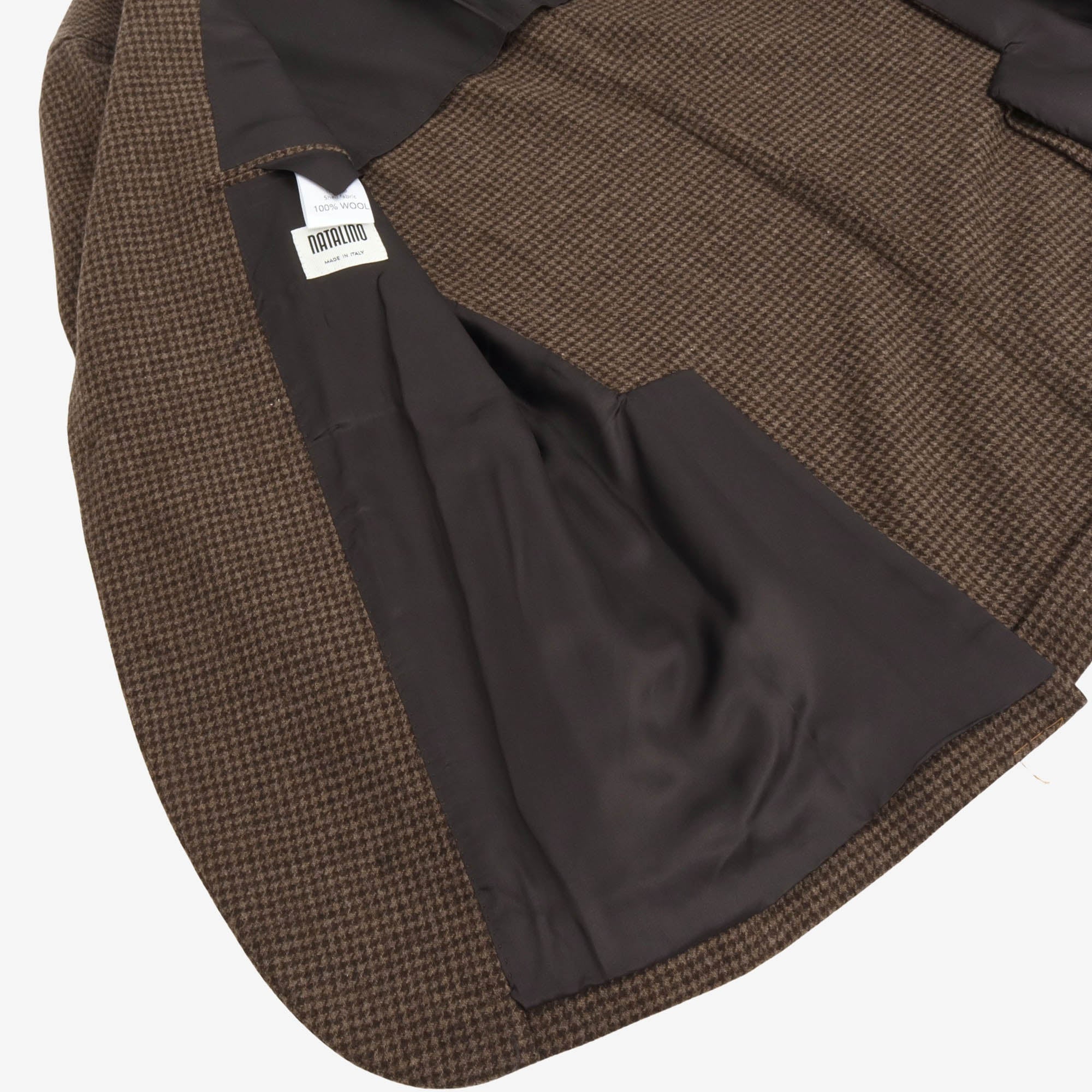 Houndstooth Wool Sport Jacket