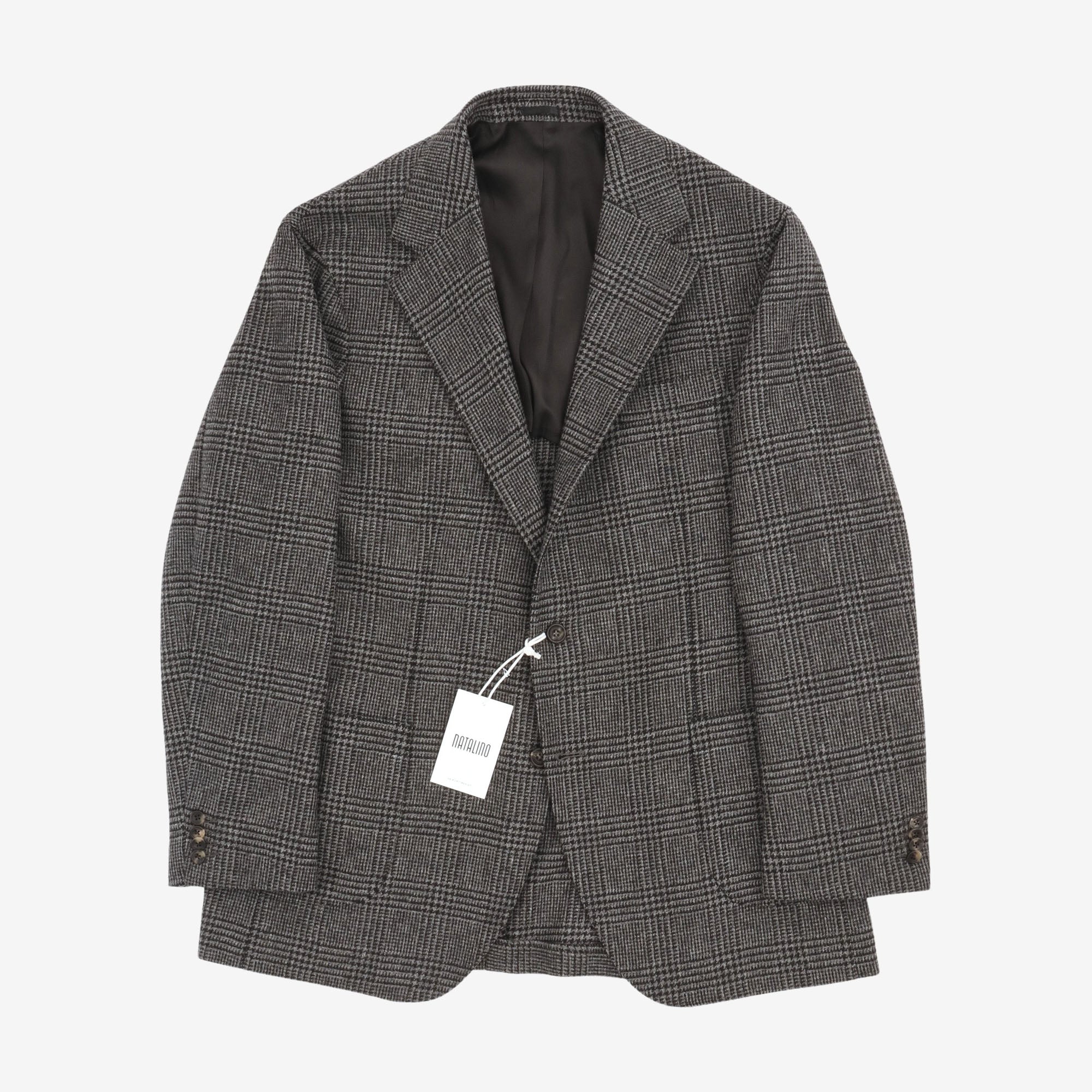 Glen Check Wool Sport Jacket