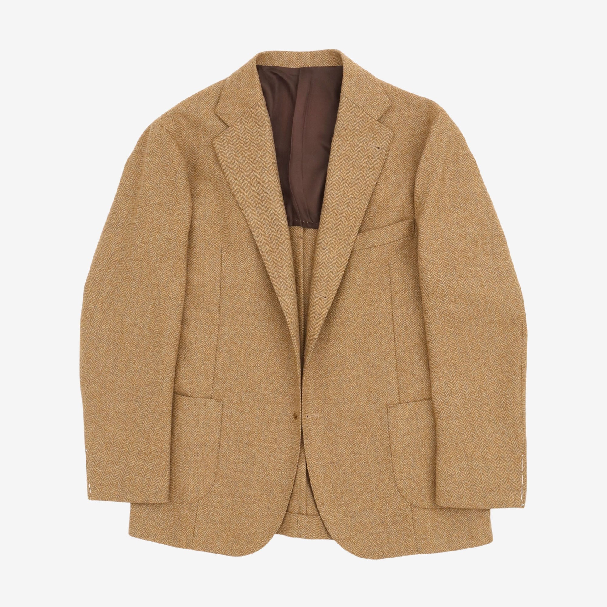 Wool Herringbone Sport Jacket
