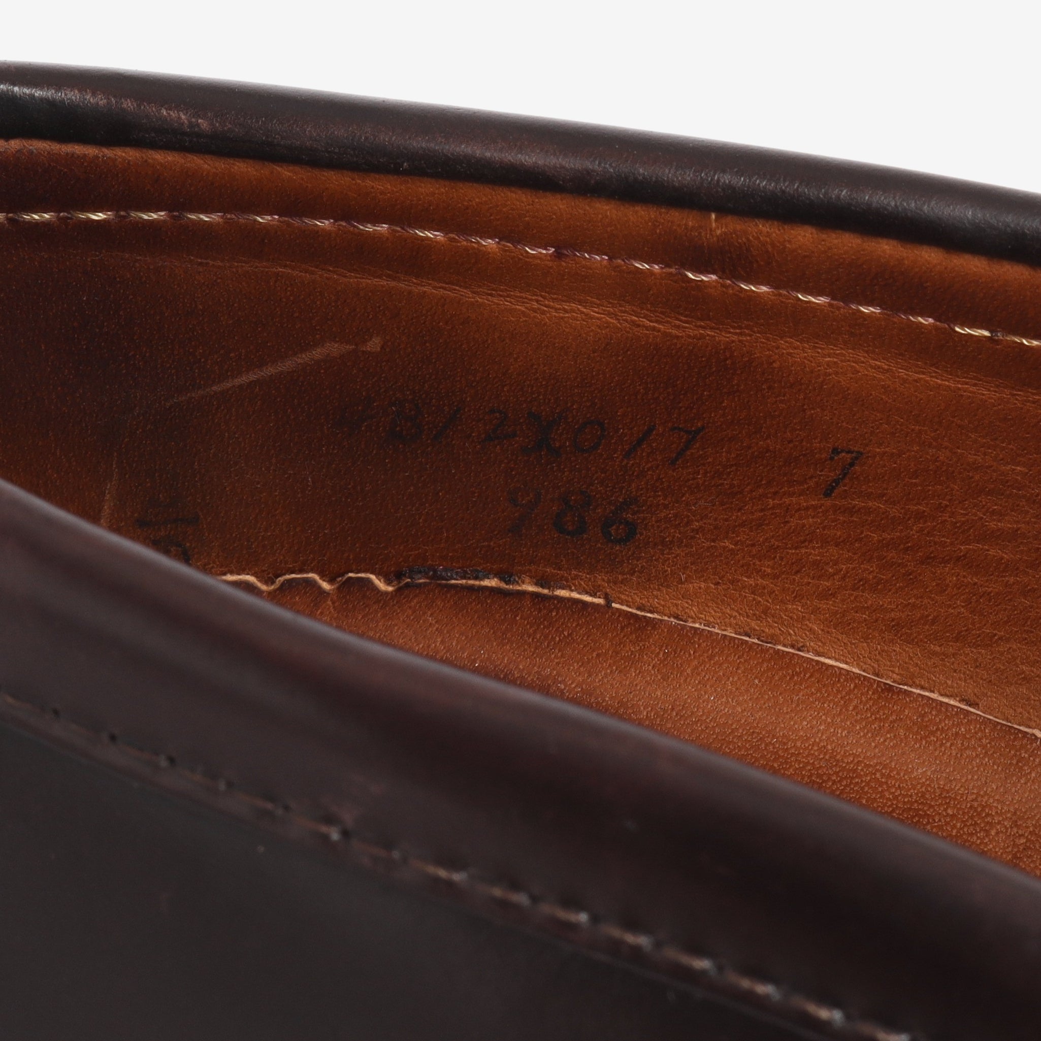 986 Handsewn Cordovan Penny Loafer