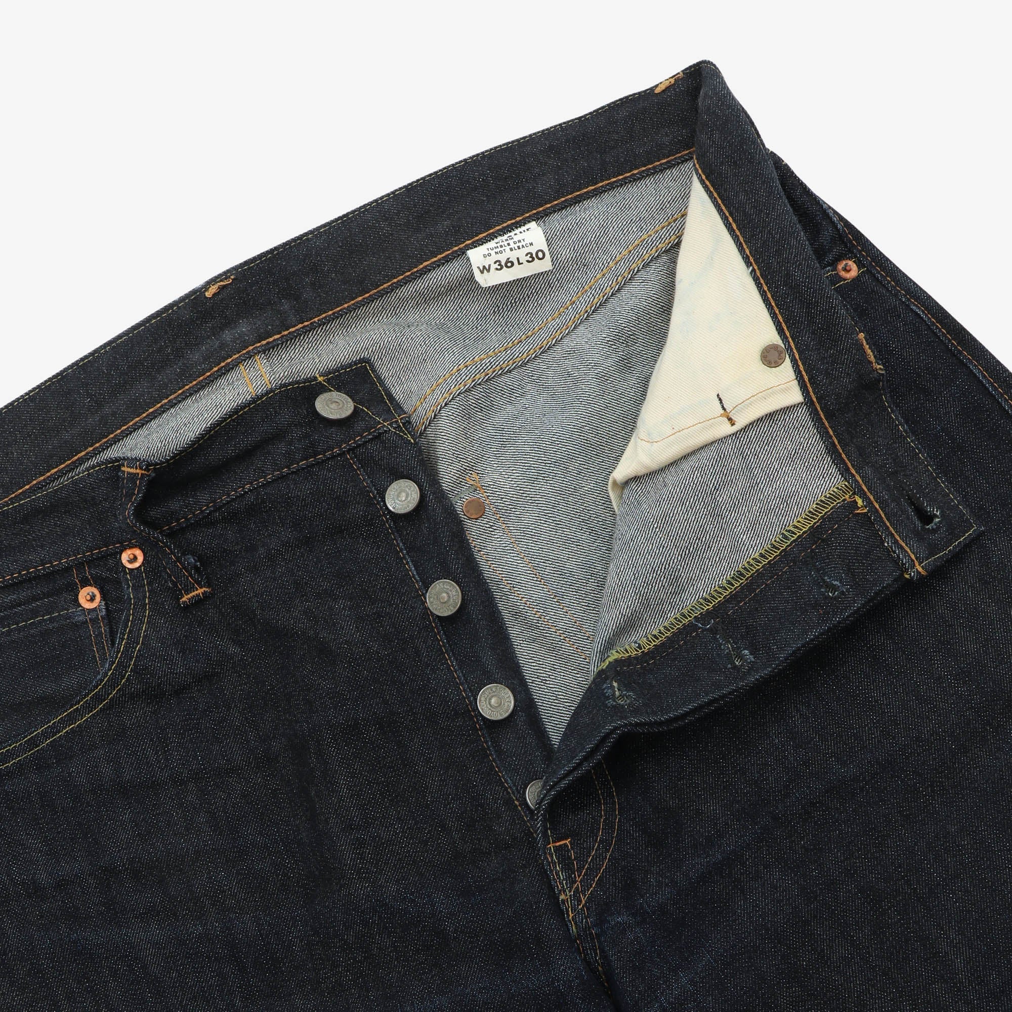 2021 Slim Tapered Selvedge Jeans (36W X 29L)