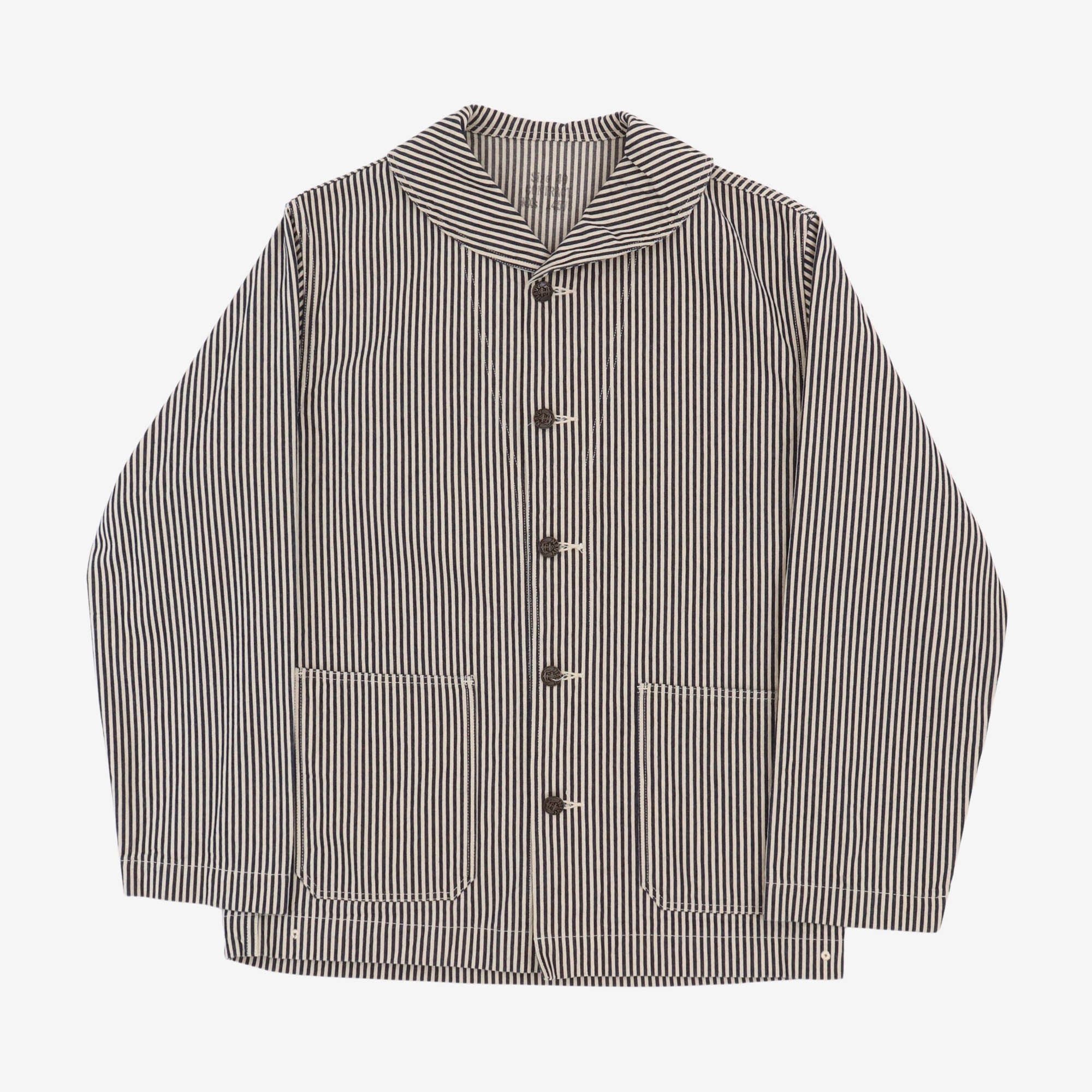 Hickory Stripe Work Jacket